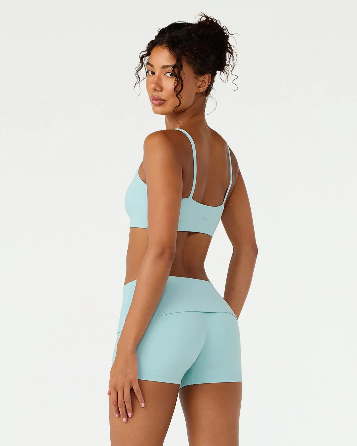 Form Essentials Crop | Aquatic