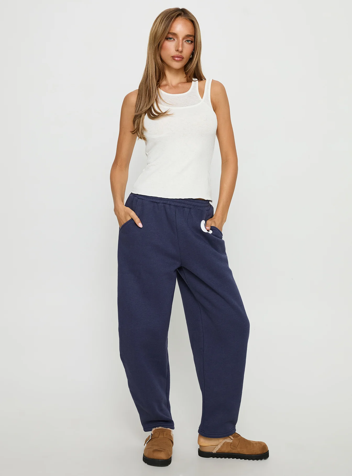 Route 08 Barrel Track Pant Navy