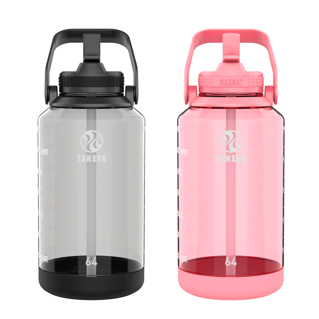 Tritan Motivational Bottle Bundle With Straw Lid (2 Pack)