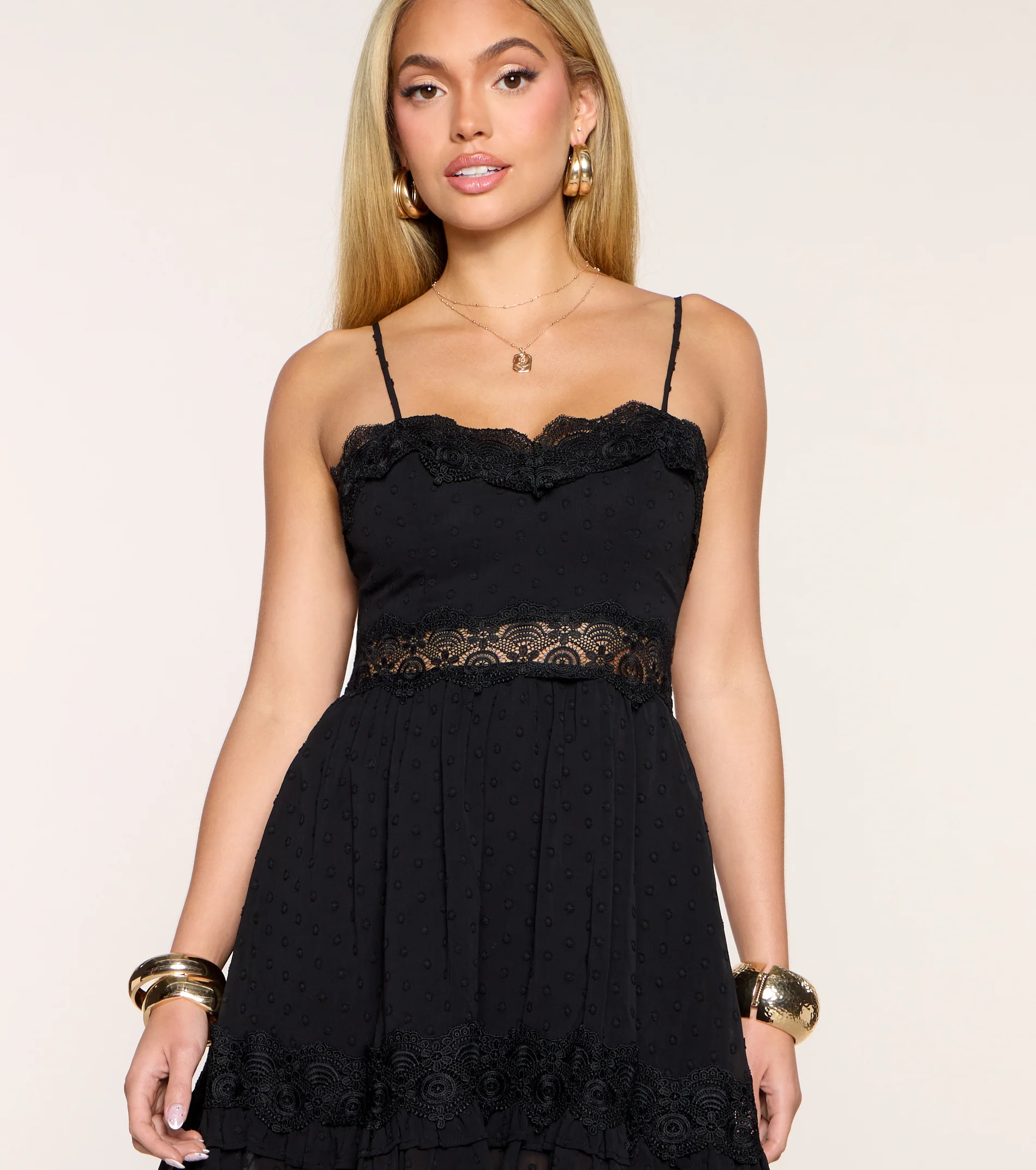 Pretty Little Tie-Back Skater Dress - luluinthesky