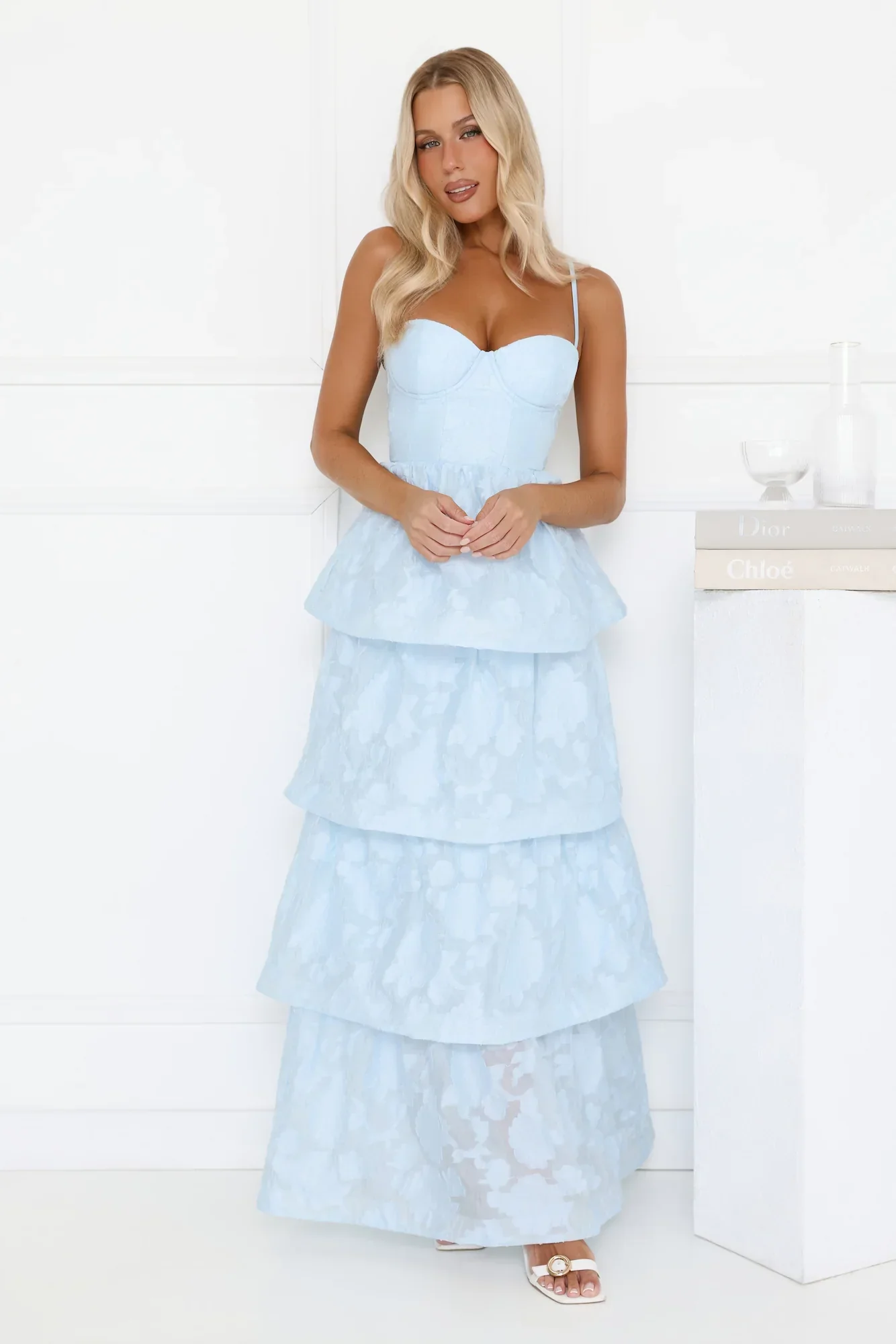 Elevated Desire Maxi Dress Blue