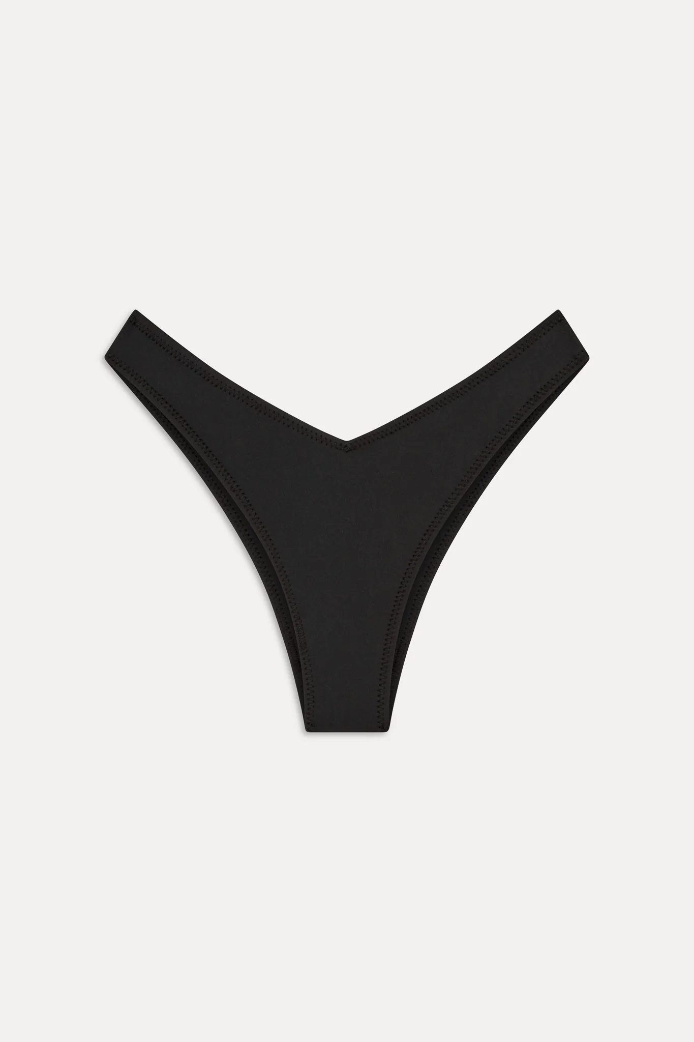 Brittany Micro Bikini Bottom - Black