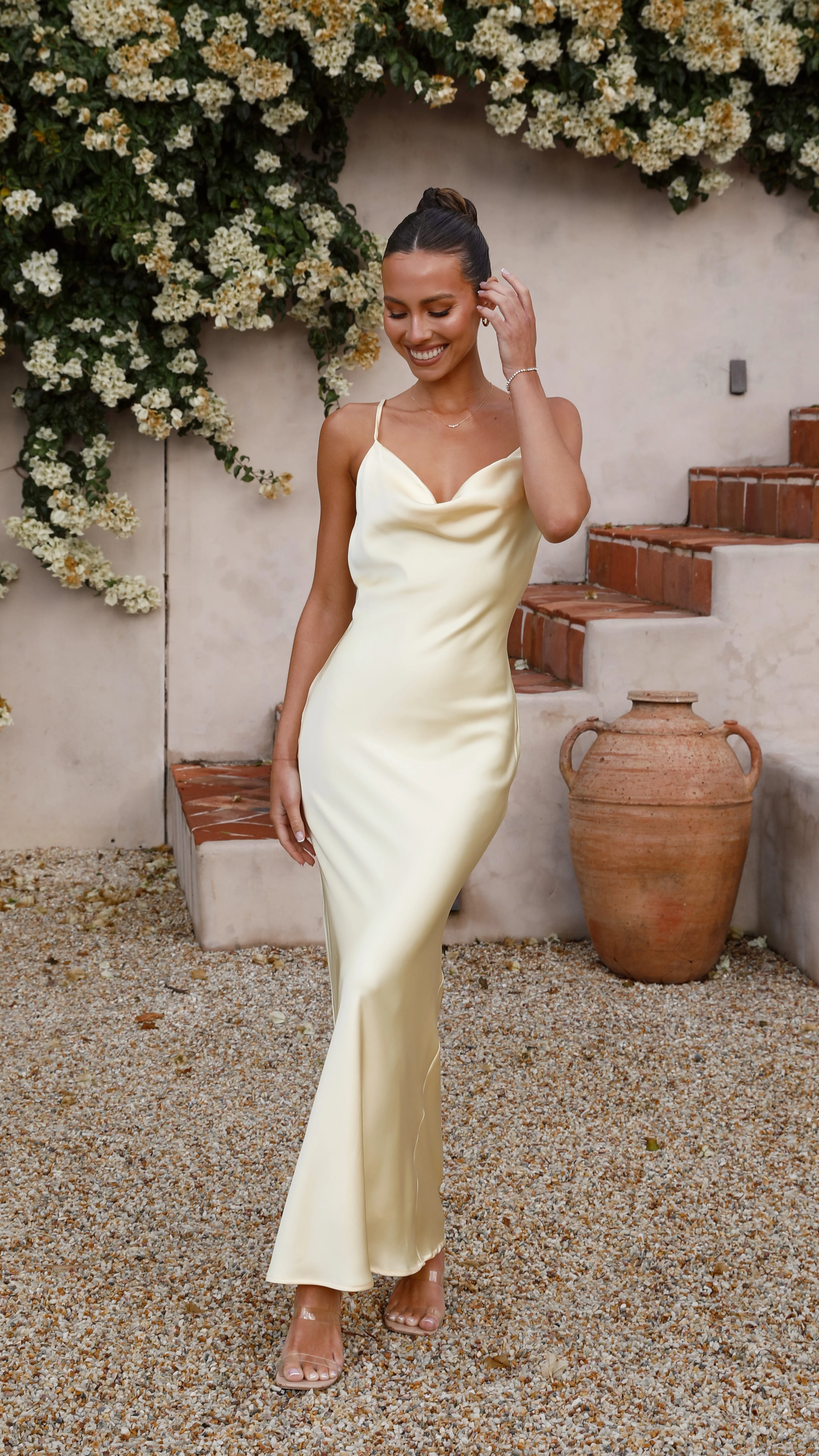 Willow Maxi Dress - Lemon