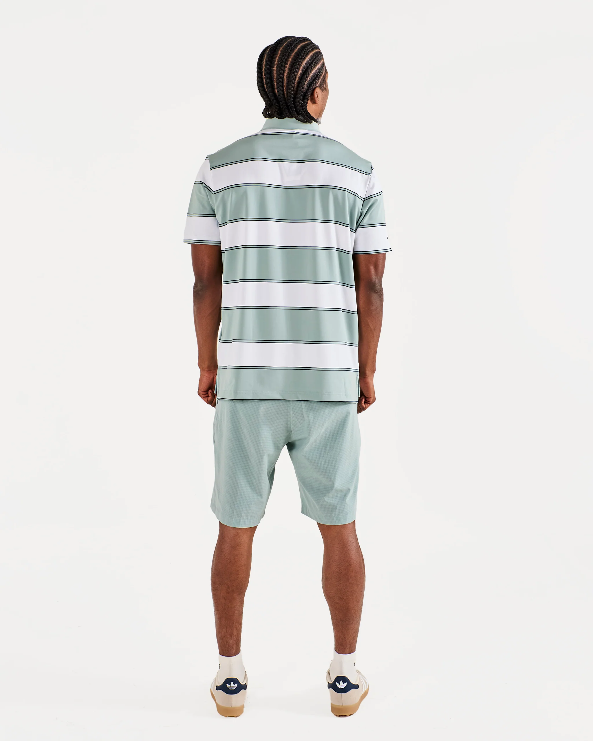 Adidas Ultimate 365+ Jumbo Stripe Climacool Polo Shirt