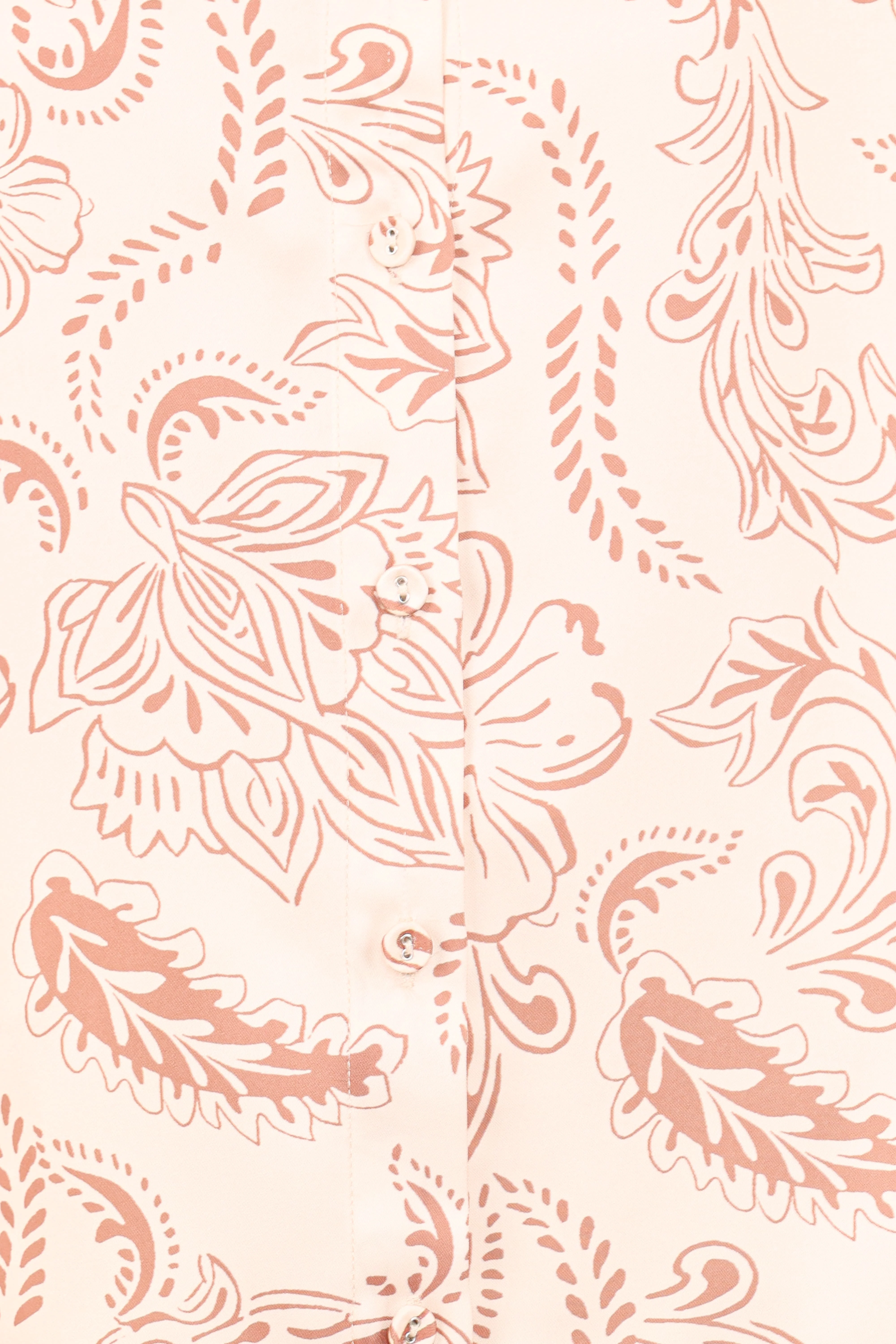 Rosalie Shirt - Brown Paisley