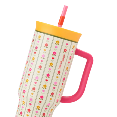 Owala 40oz Tumbler  Flower Crown