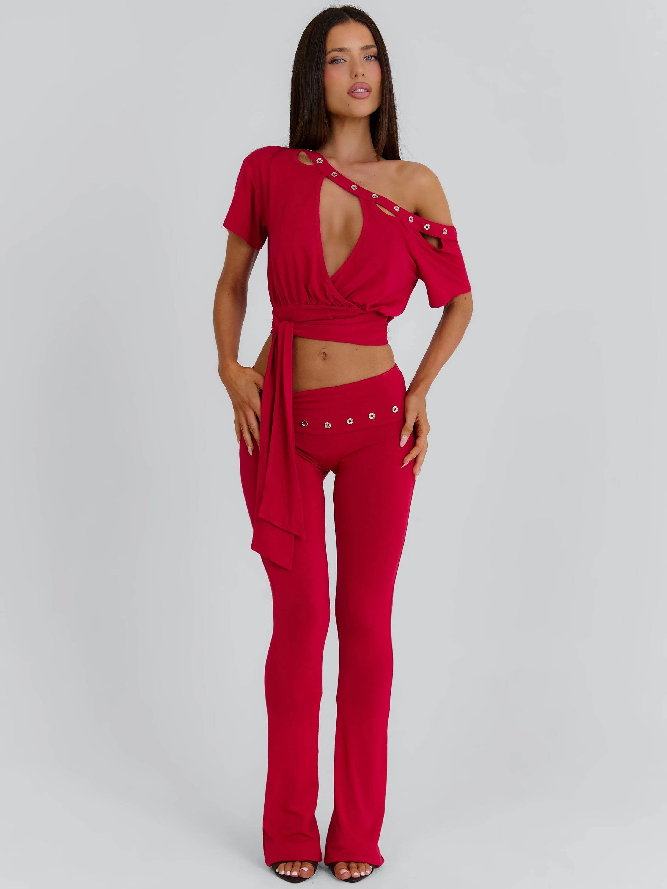 JANIYA PANTS RED