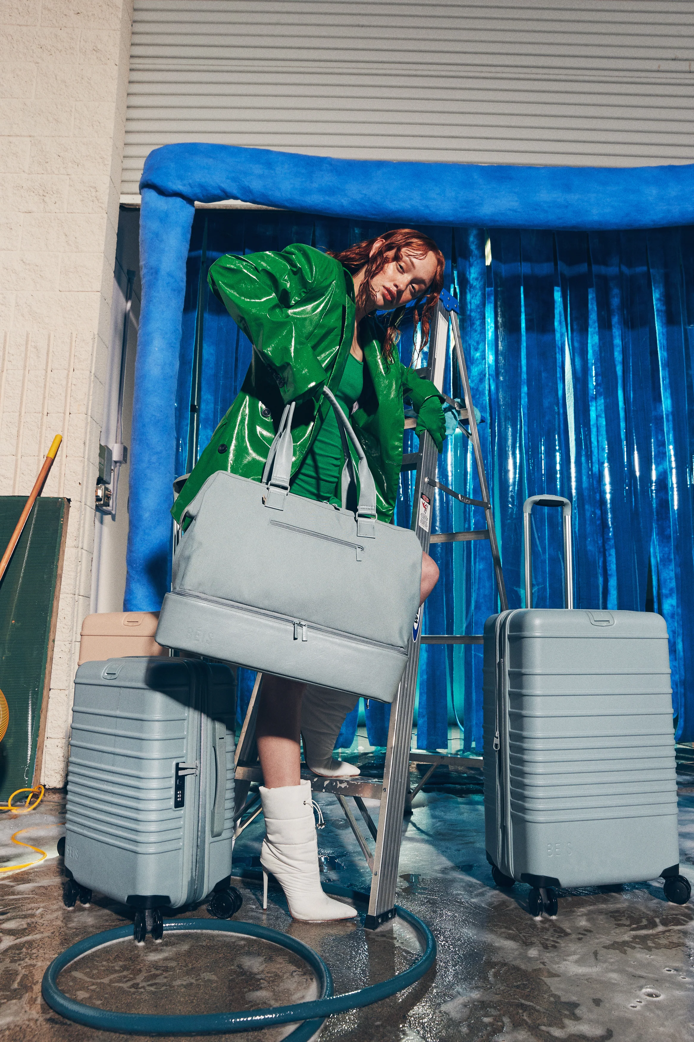 BEIS 'The Weekender in Slate