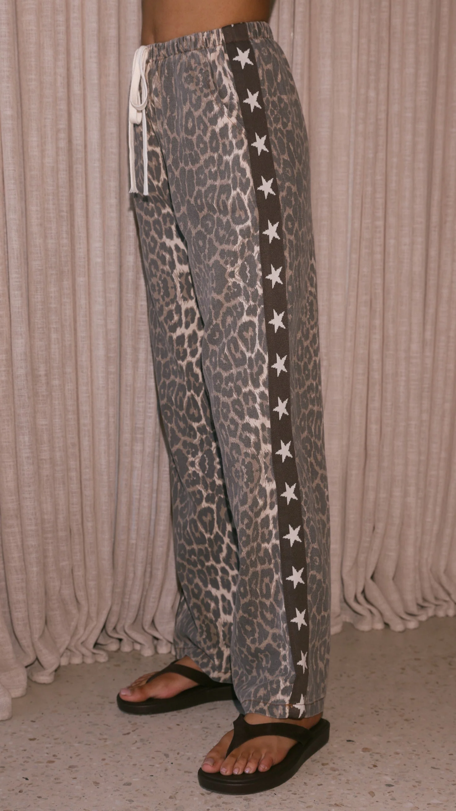 Vox Pants - Leopard and Star Print