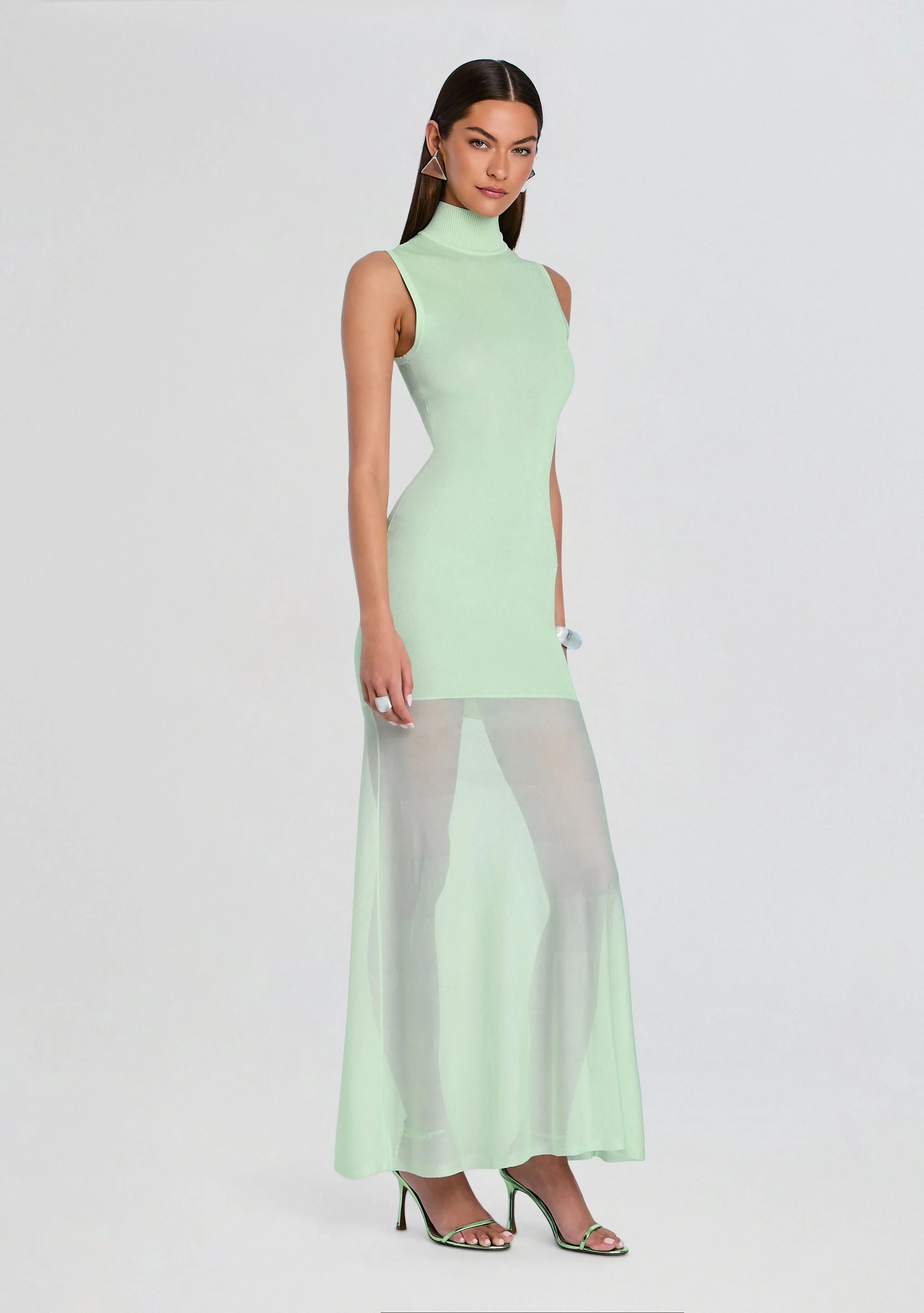 Amine Knit Maxi Dress