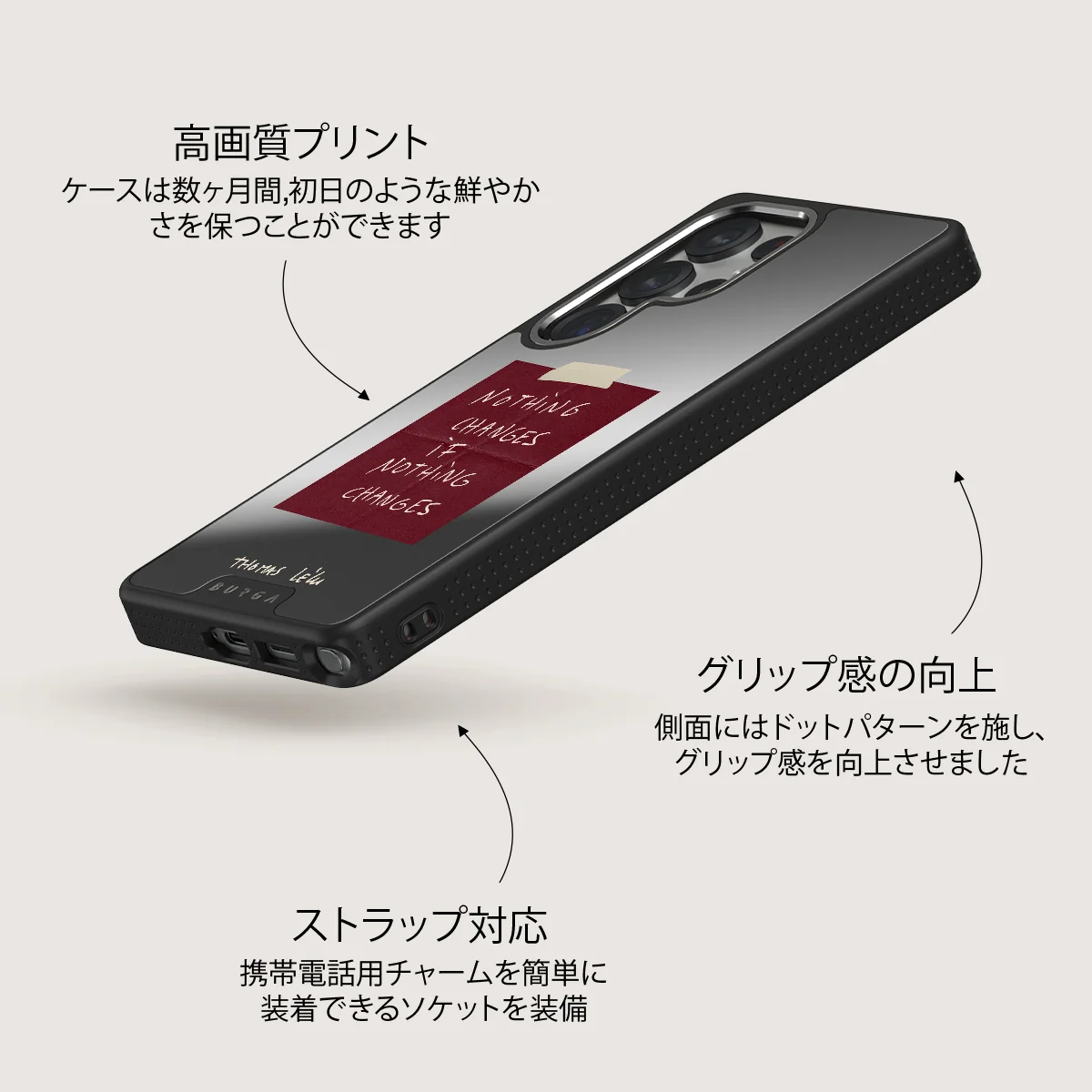 Nothing Changes - Samsung Galaxy S25 Ultra ケース