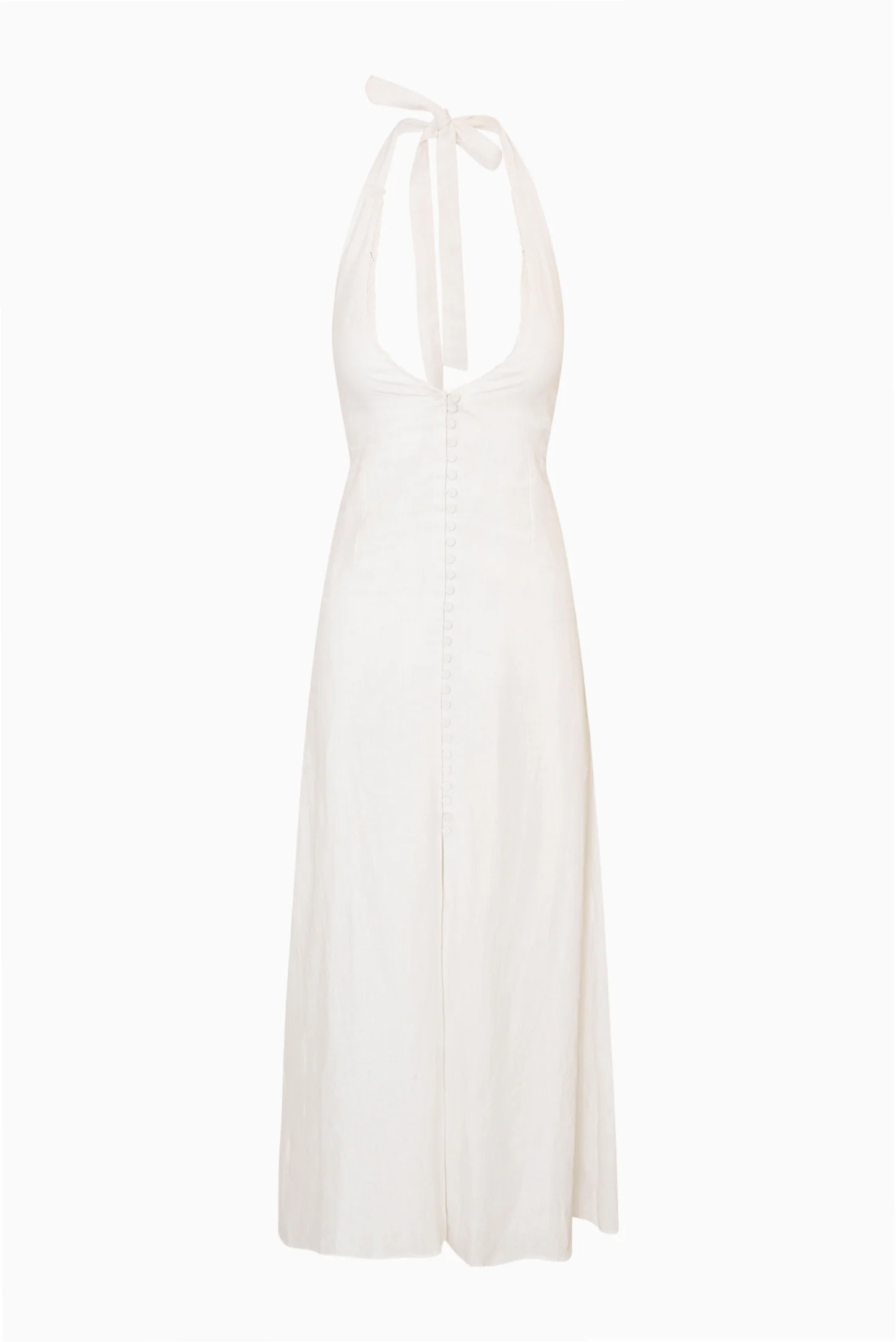 Lovis Linen Halter Maxi Dress