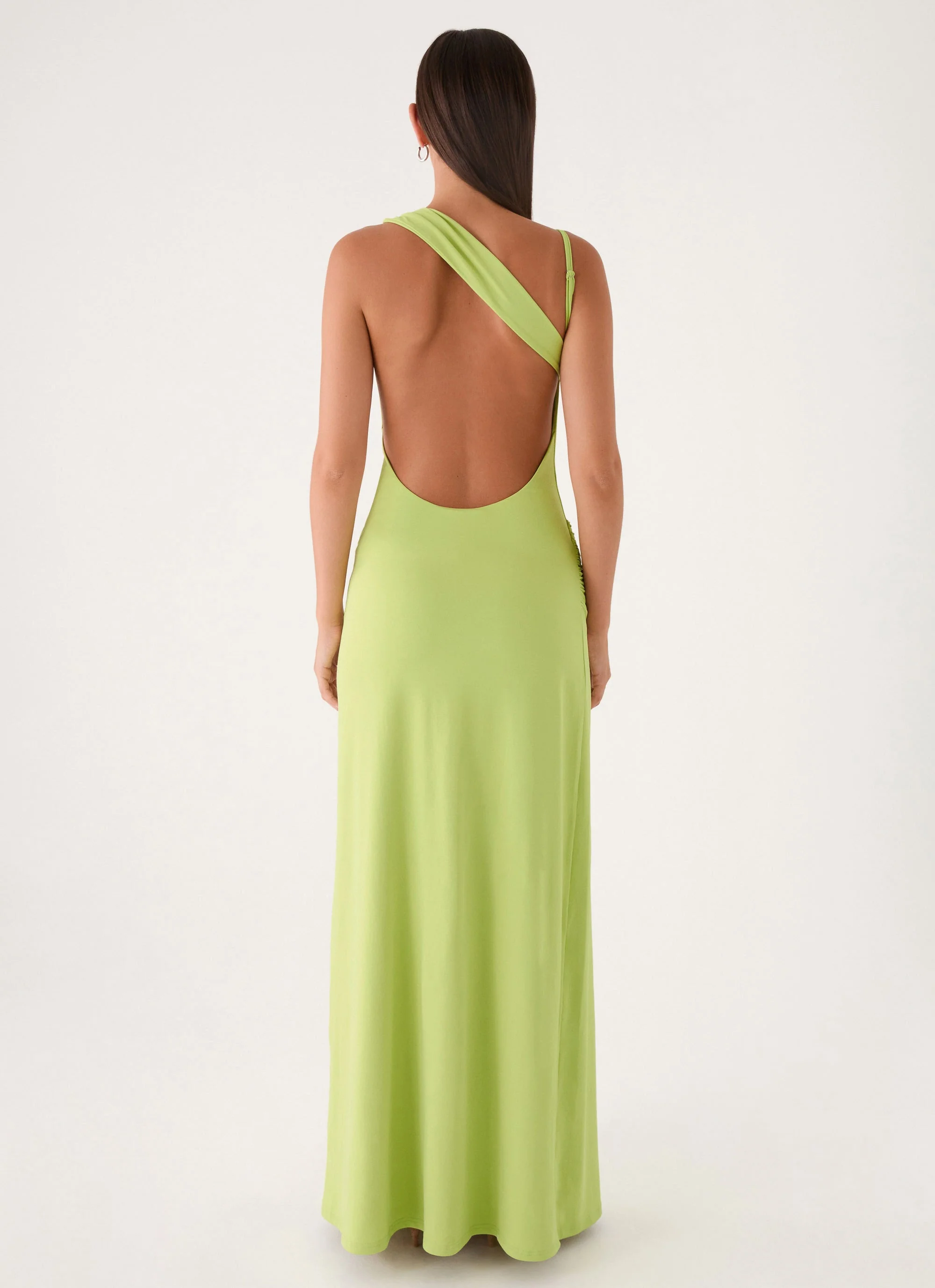 Isamaya Maxi Dress - Lime - luluinthesky