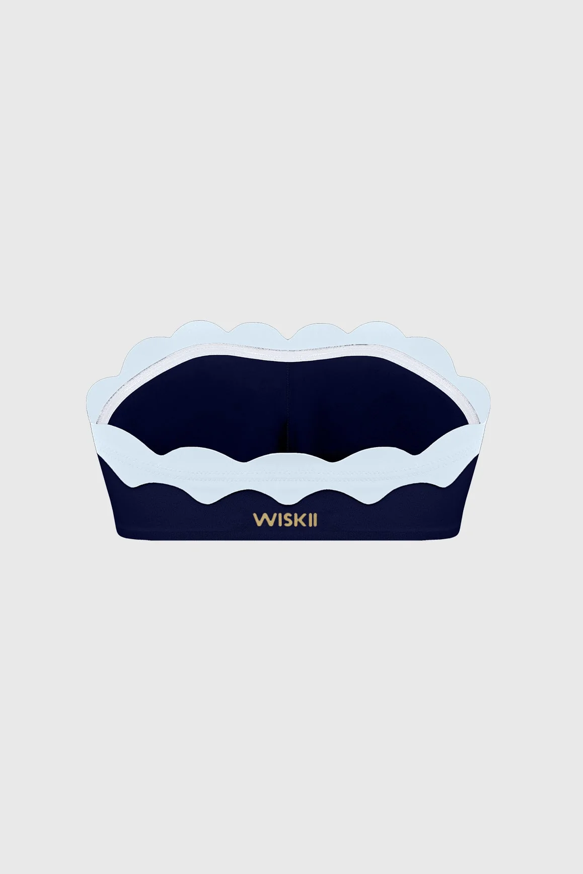 Scallop Contrast Bandeau