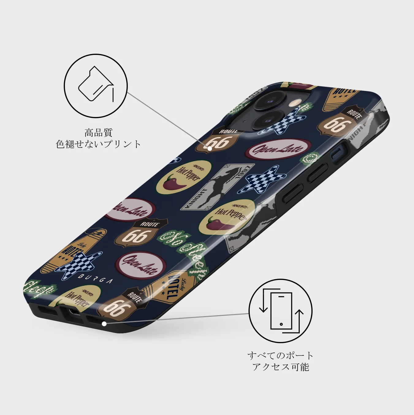 Open Late - iPhone 13 Mini ケース