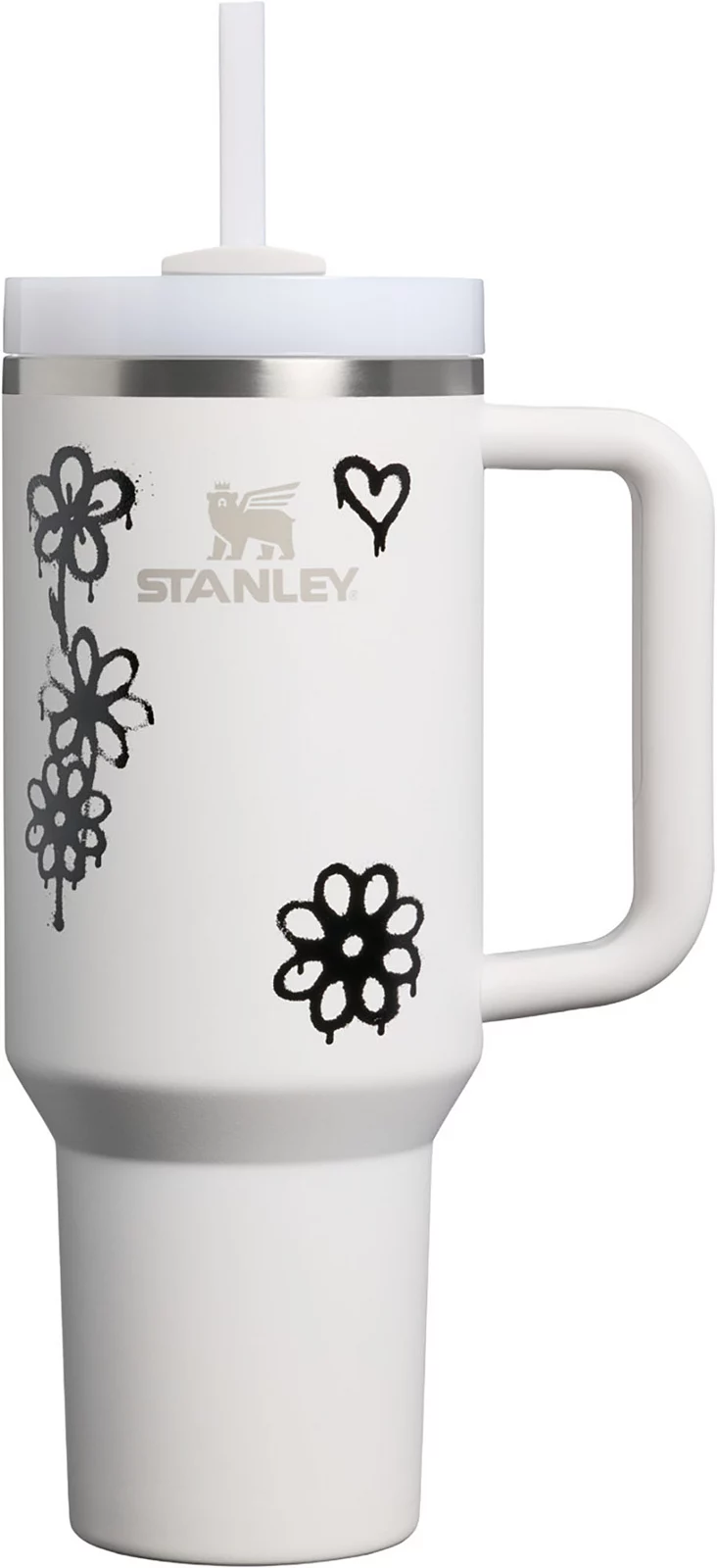 Stanley 40 oz. Quencher H2.0 FlowState Tumbler - Stanley Graffiti Garden - Frost Graffiti Floral