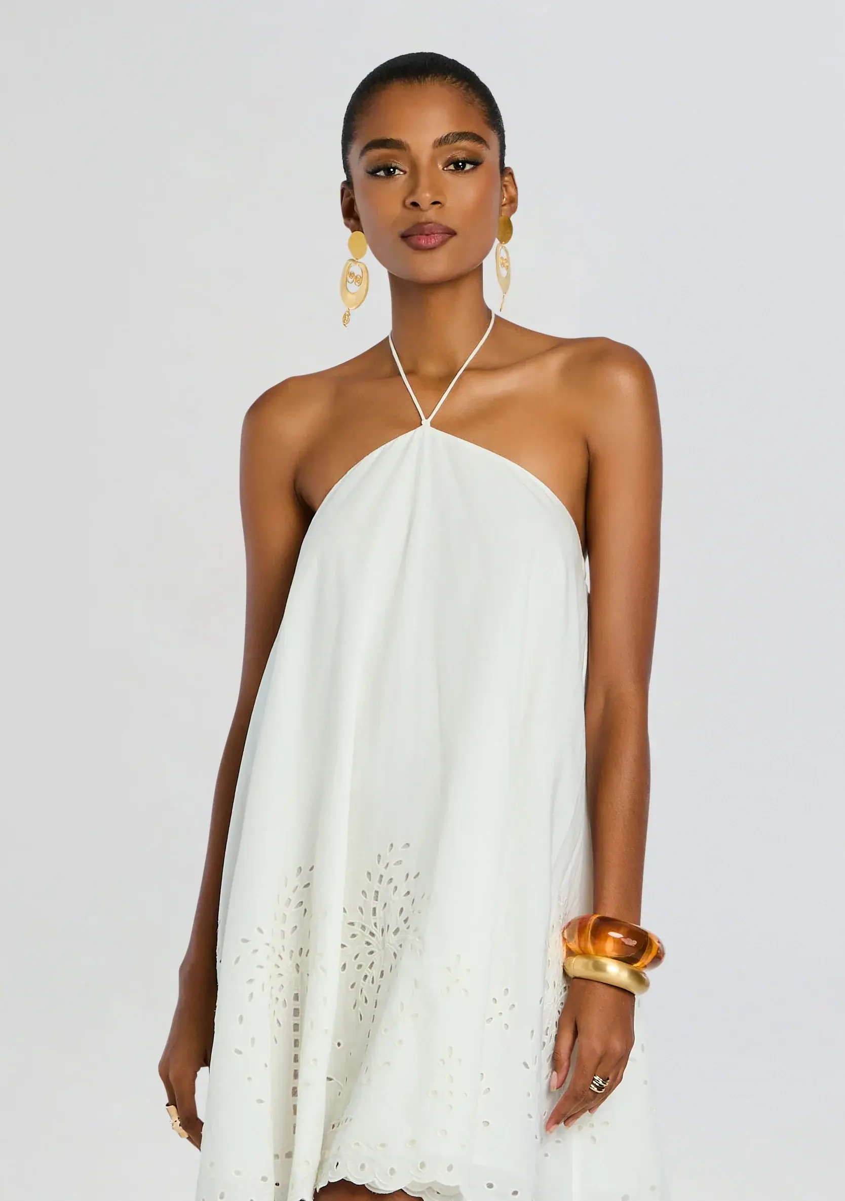 Bagh Halter Mini Dress - luluinthesky