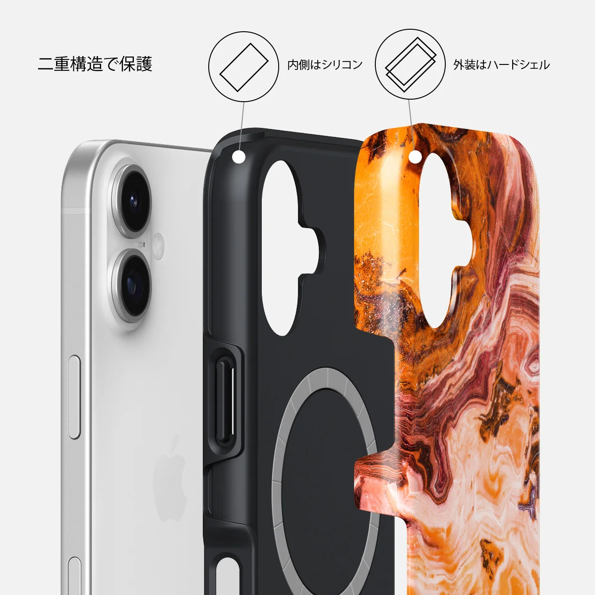 Pumpkin Spice - iPhone 17 ケース