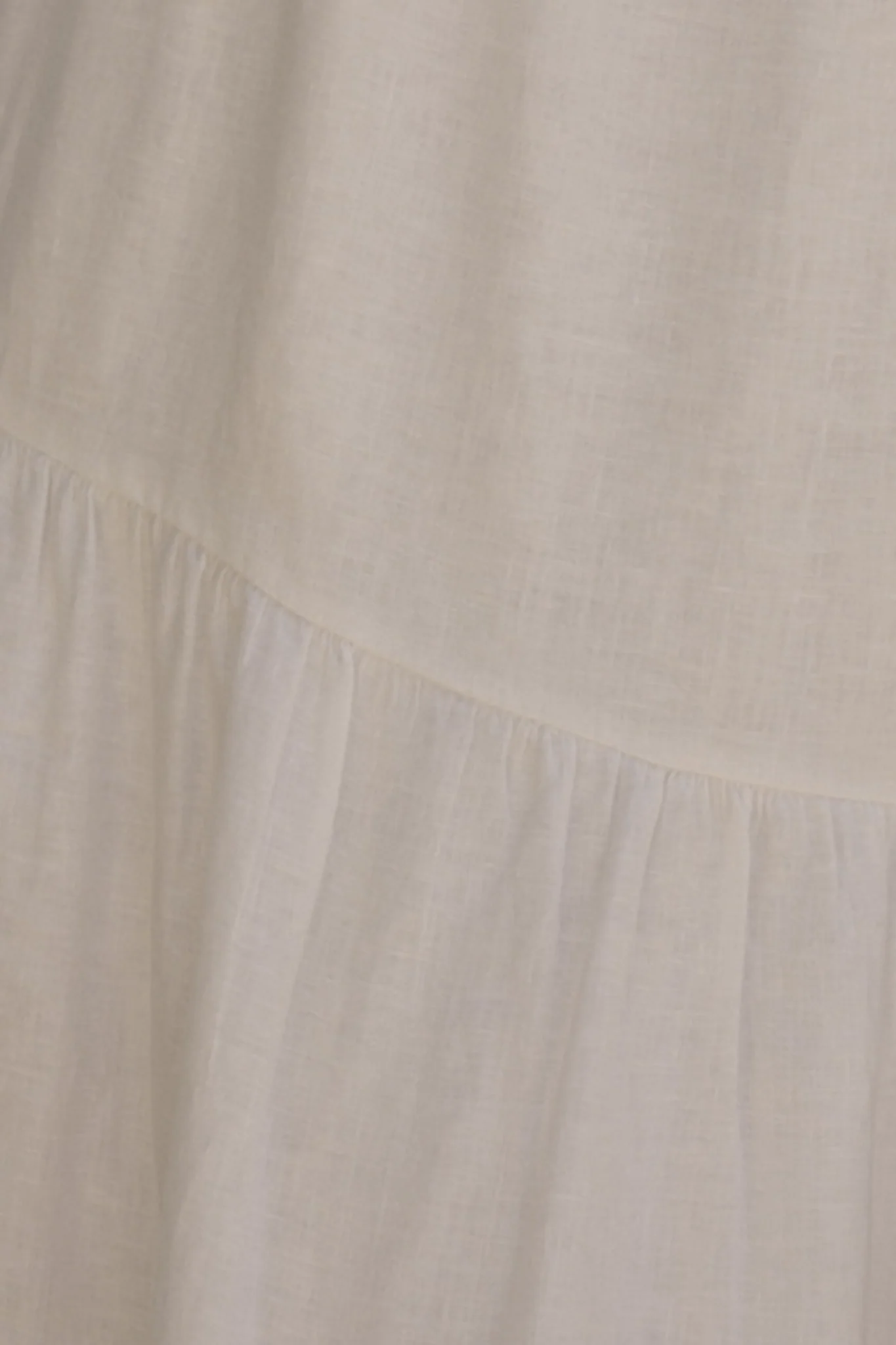 Liliana 100% Linen Maxi Dress White