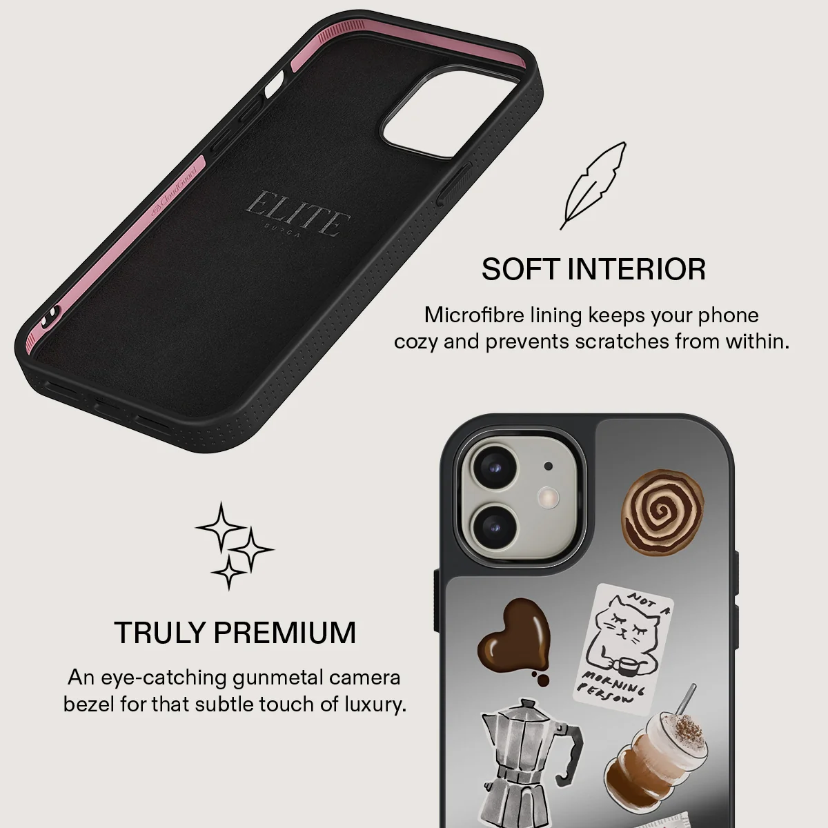 Oat Milk Please - iPhone 12 ケース