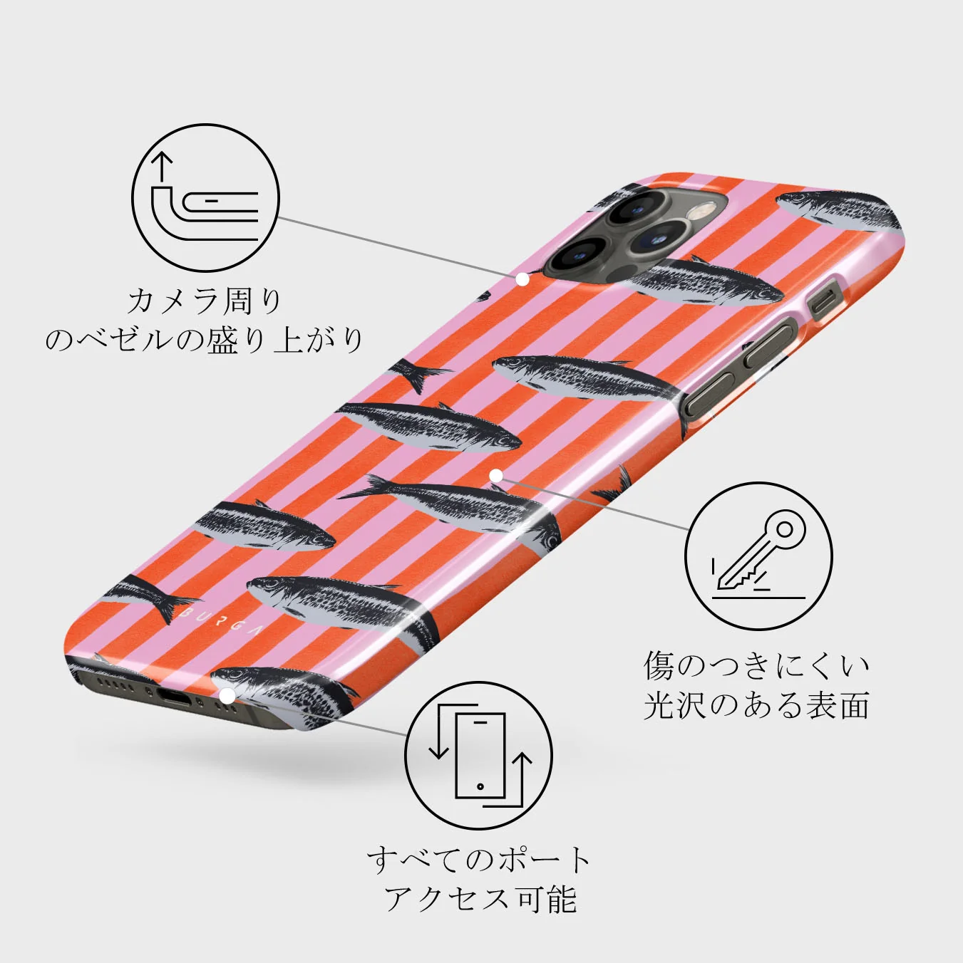 Del Mar - iPhone 12 Pro Max ケース