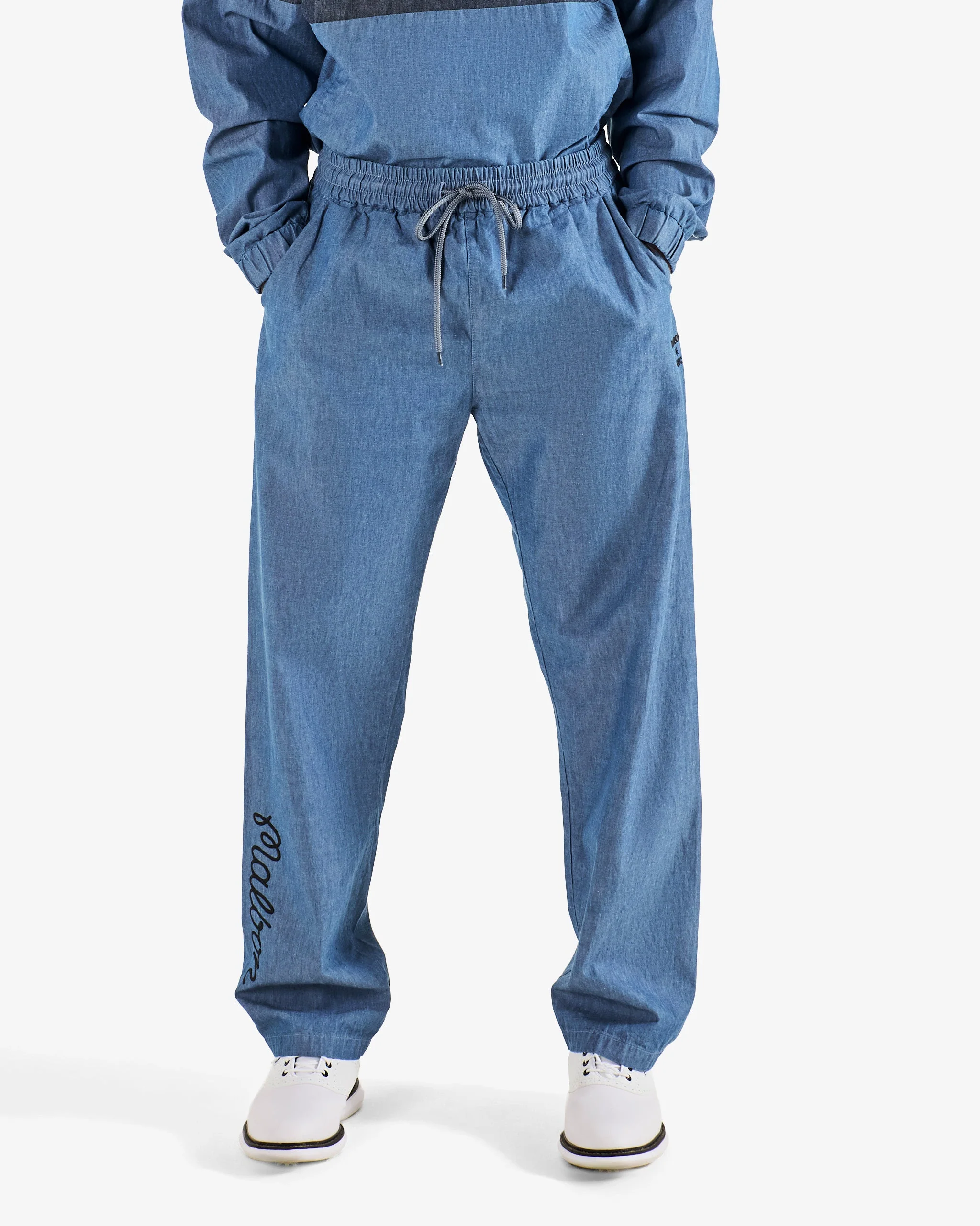 Gdc Denim Elastic Waist Pant