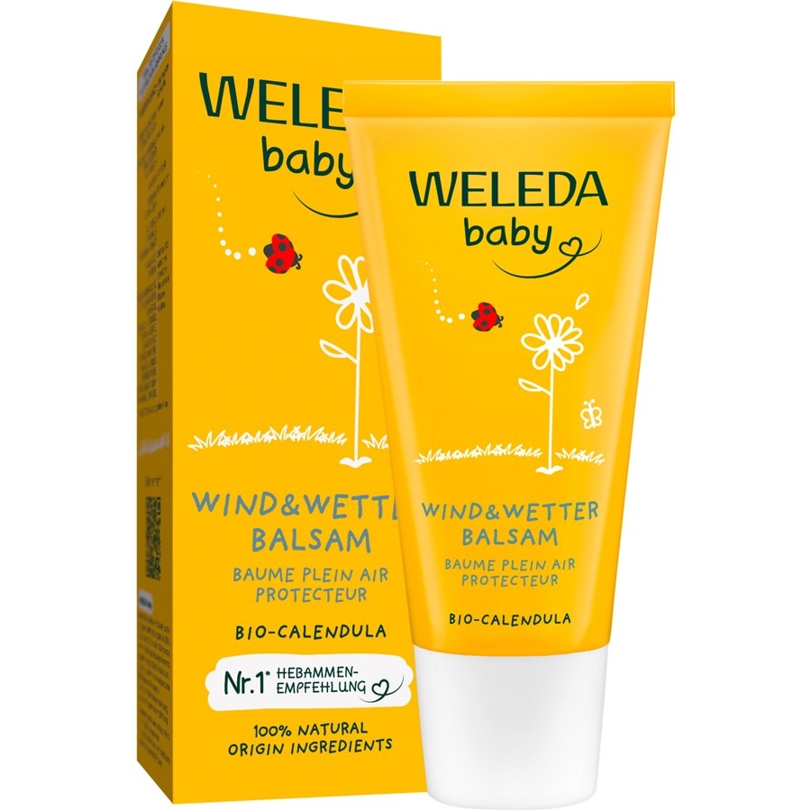 WELEDA Niemowlęta i dzieci Nagietkowy balsam na wiatr i niepogodę