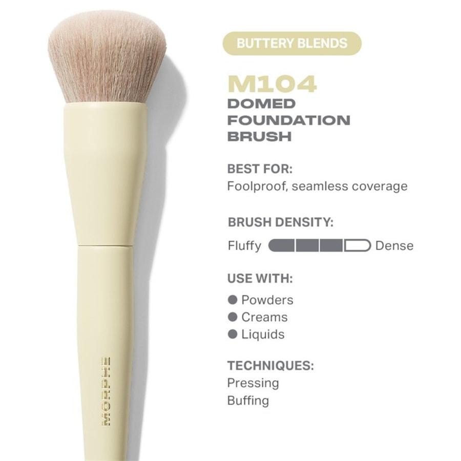 Morphe Szczotki do twarzy M104 Beauty Blends Doomed Foundation Brush