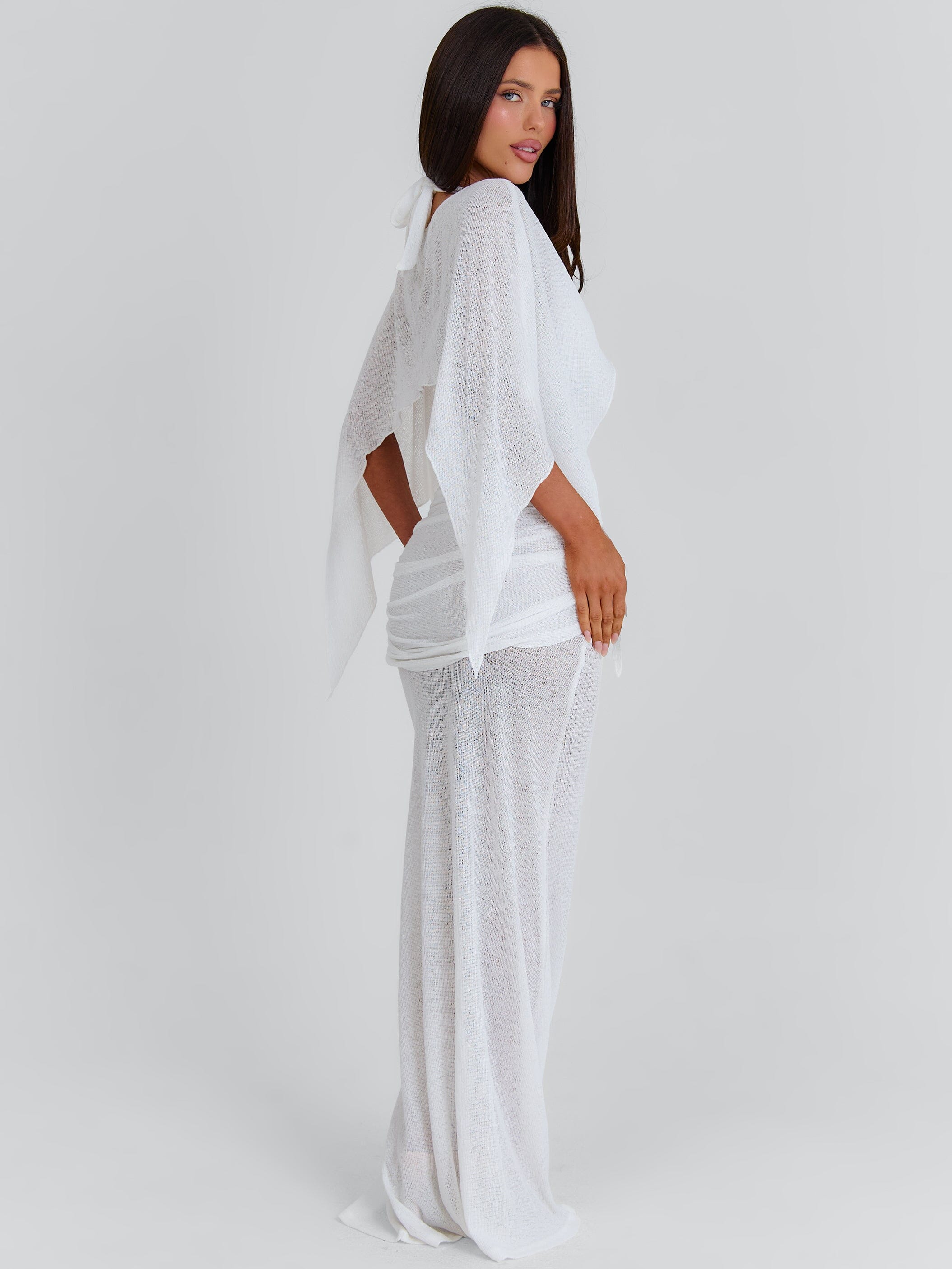 CHER MAXI DRESS WHITE