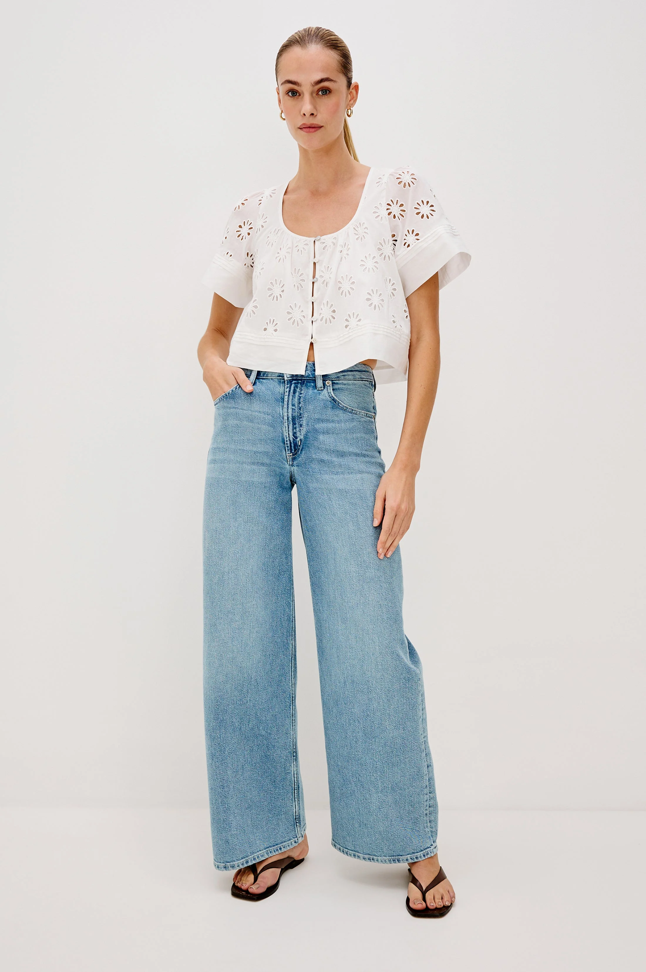 Bambina Top - White