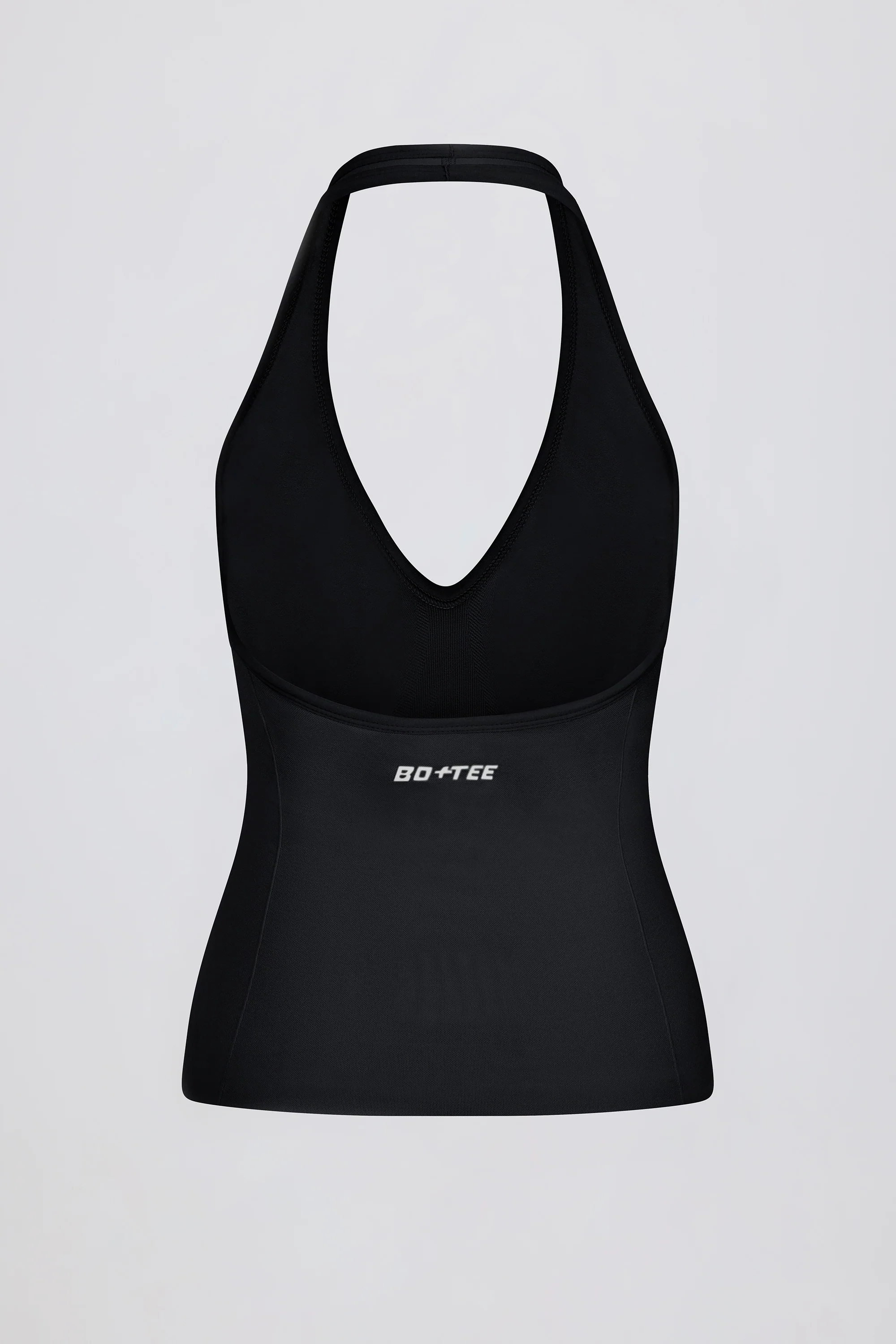 Define Luxe Halterneck Tank Top in Black