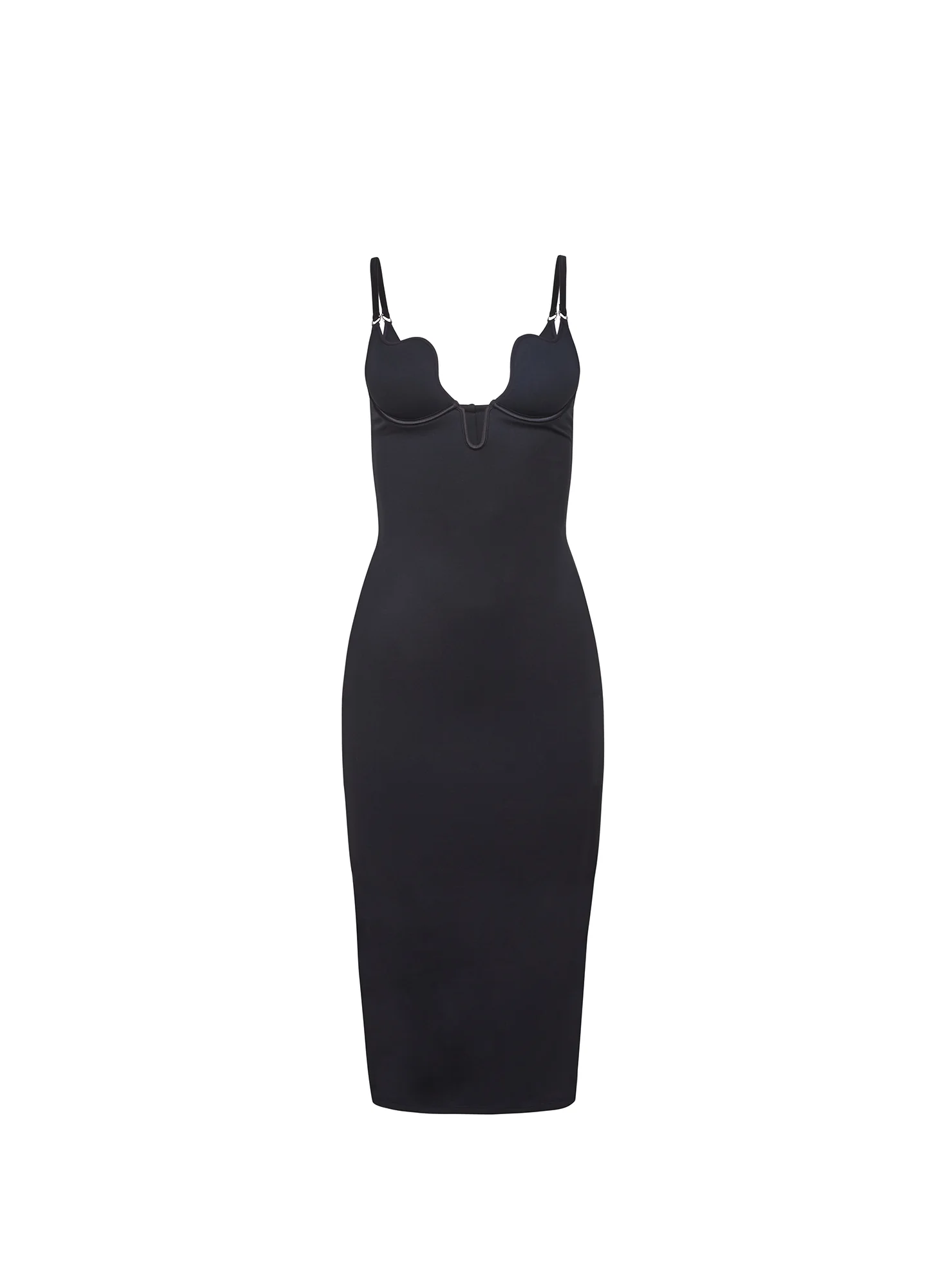 Seduce U-Plunge Midi Dress