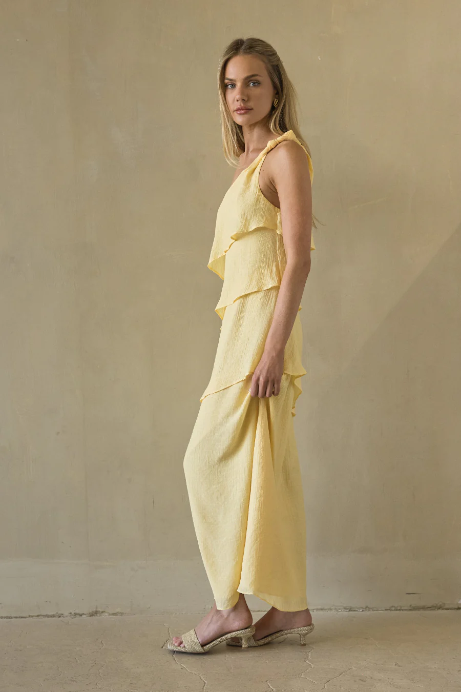 Freya Ruffle Tiered Maxi Dress - luluinthesky