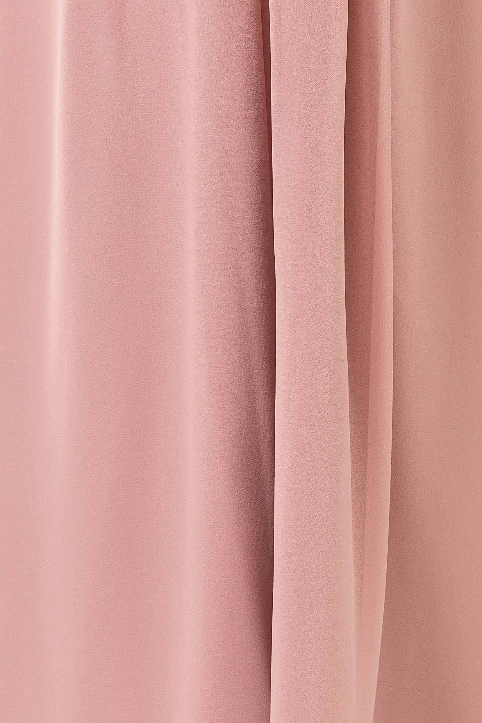Sheath Sweep-Brush Train Chiffon Bridesmaid Dress CB0457