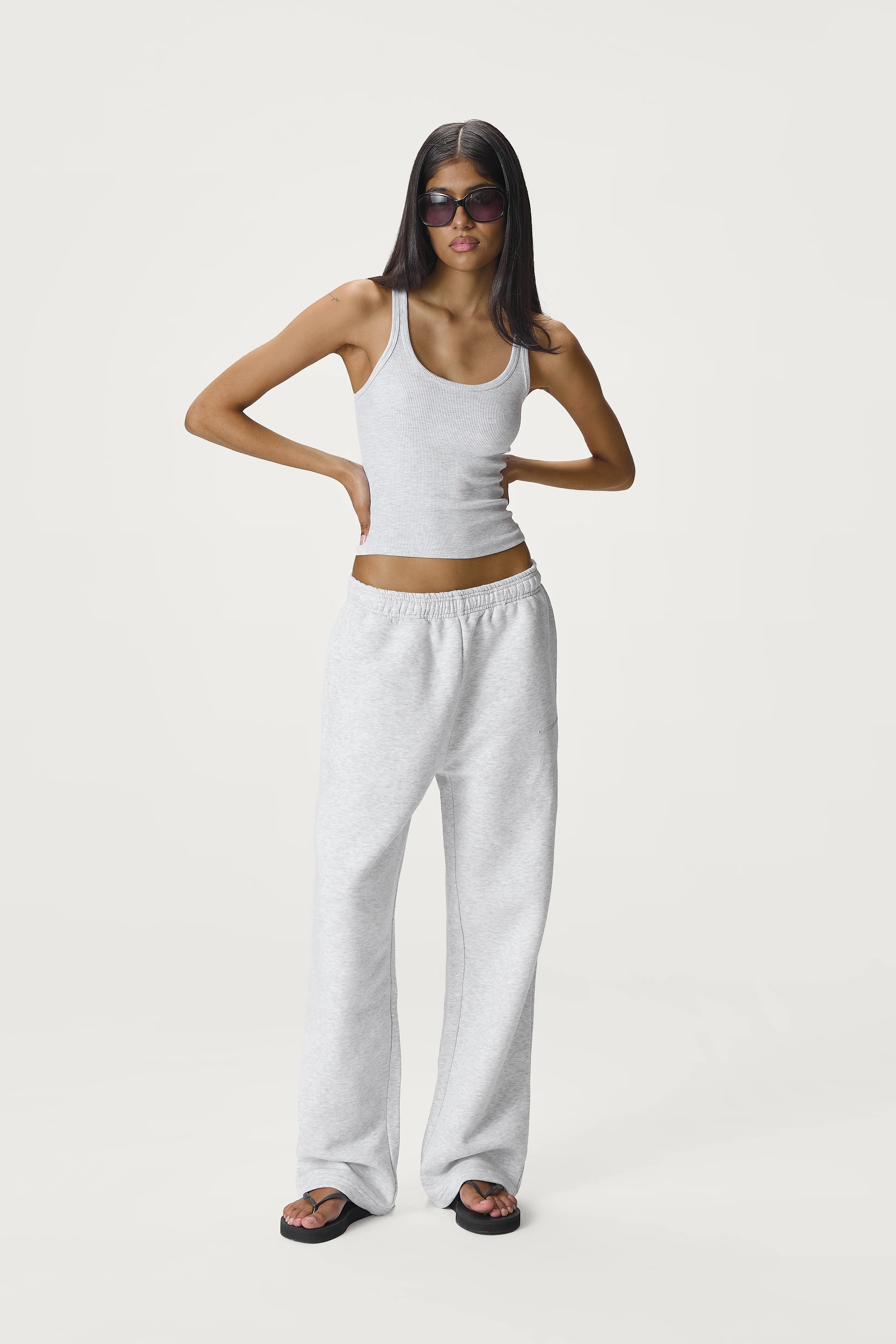 Trademark Wide Leg Sweatpants in Passive