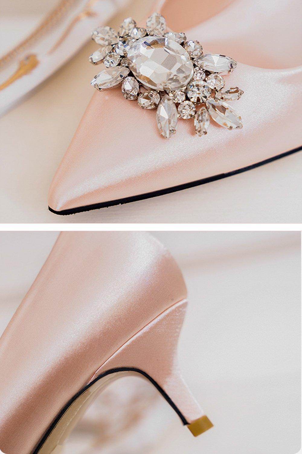 Stiletto Heel 5cm Satin Heels Bridal Shoes CK0109