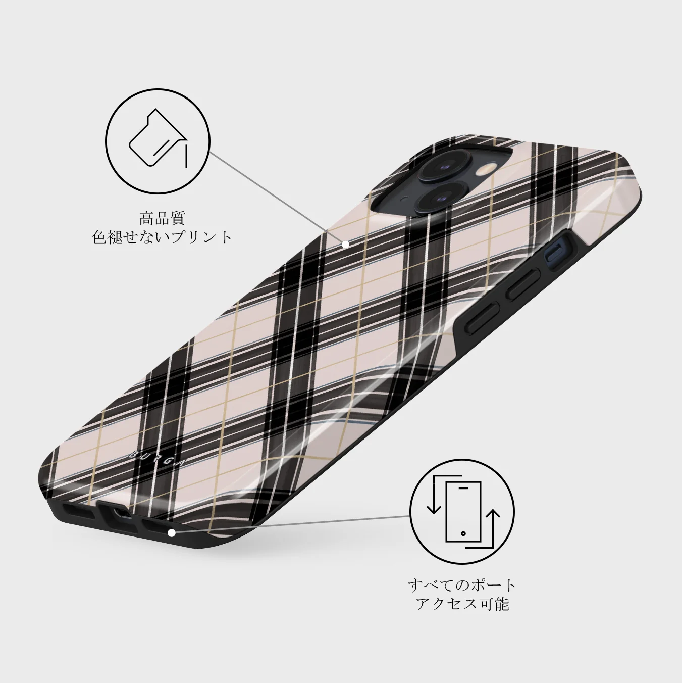 Plaid Please - iPhone 13 ケース