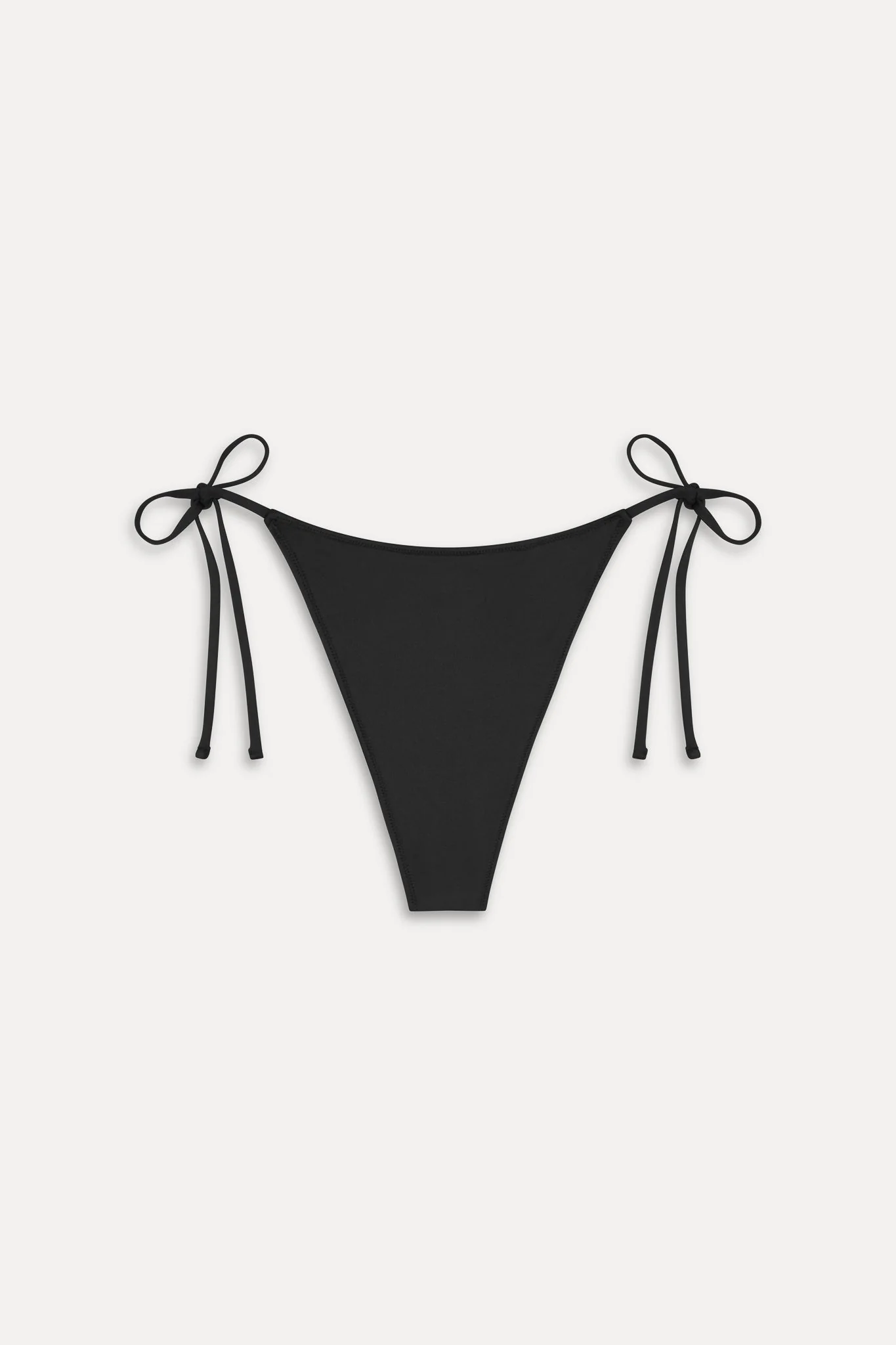 Romeo Cheeky String Bikini Bottom - Black