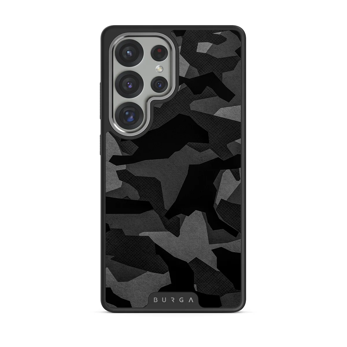 Night Black Camouflage - Samsung Galaxy S25 Ultra ケース