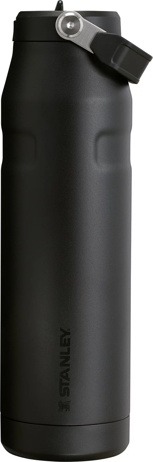 Stanley 36 oz. IceFlow Bottle with Flip Straw Lid - Black 2