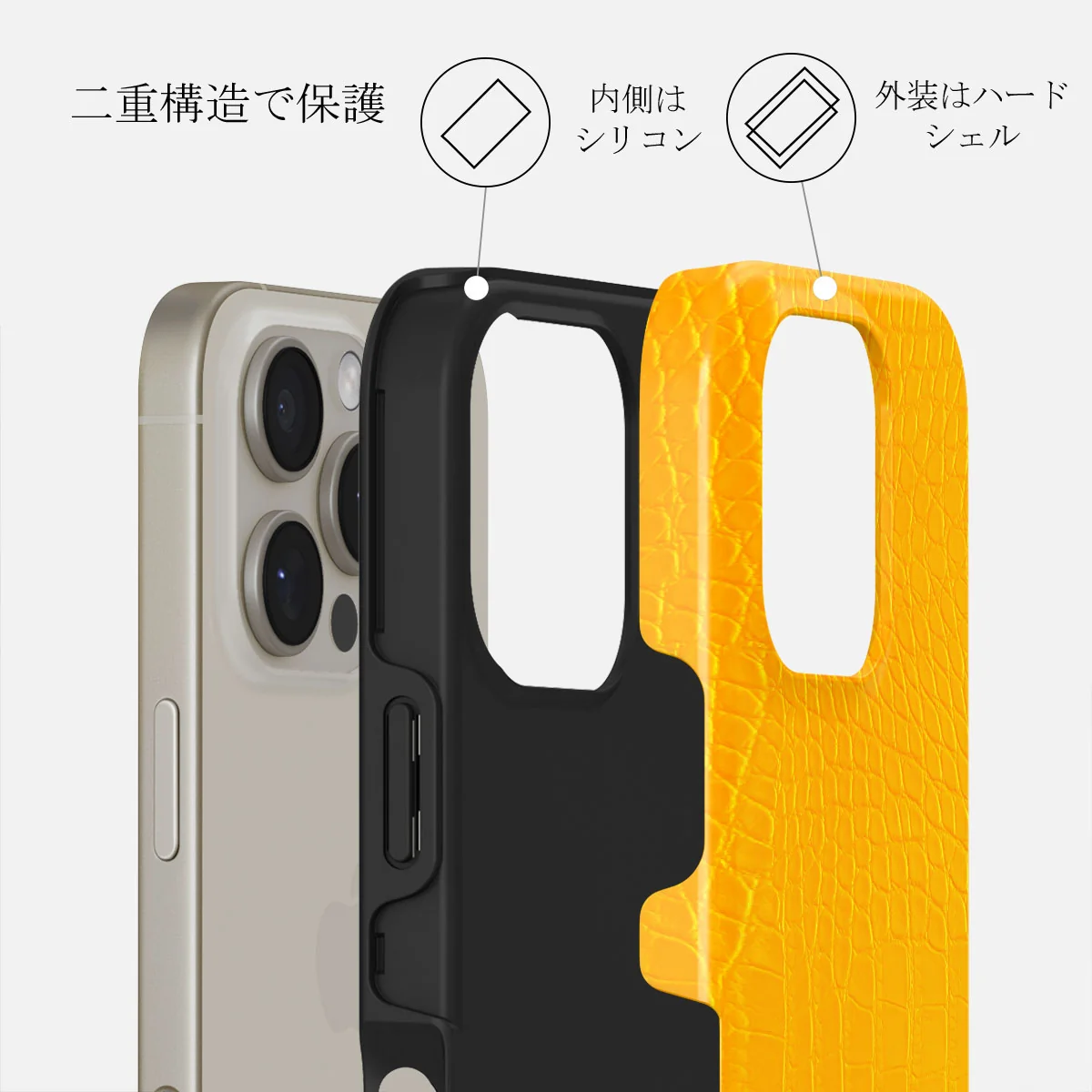 Canary Yellow - iPhone 16 Pro ケース