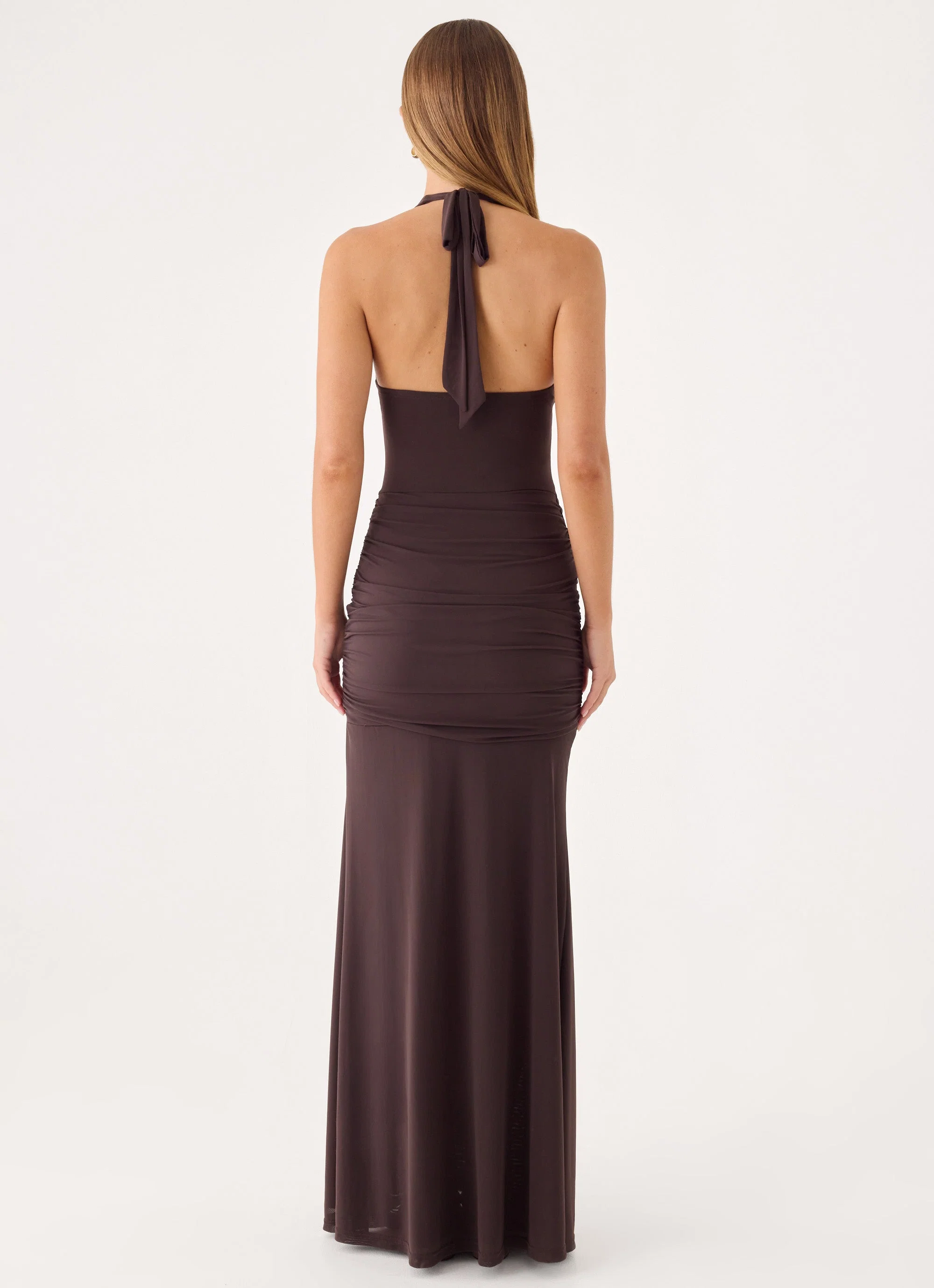 Myrhee Maxi Dress - Chocolate