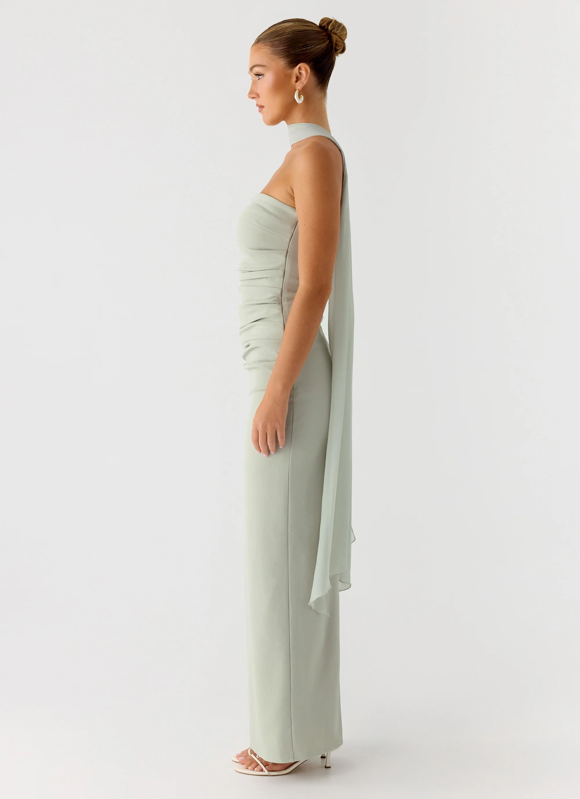 Libra Maxi Dress - Pastel Sage