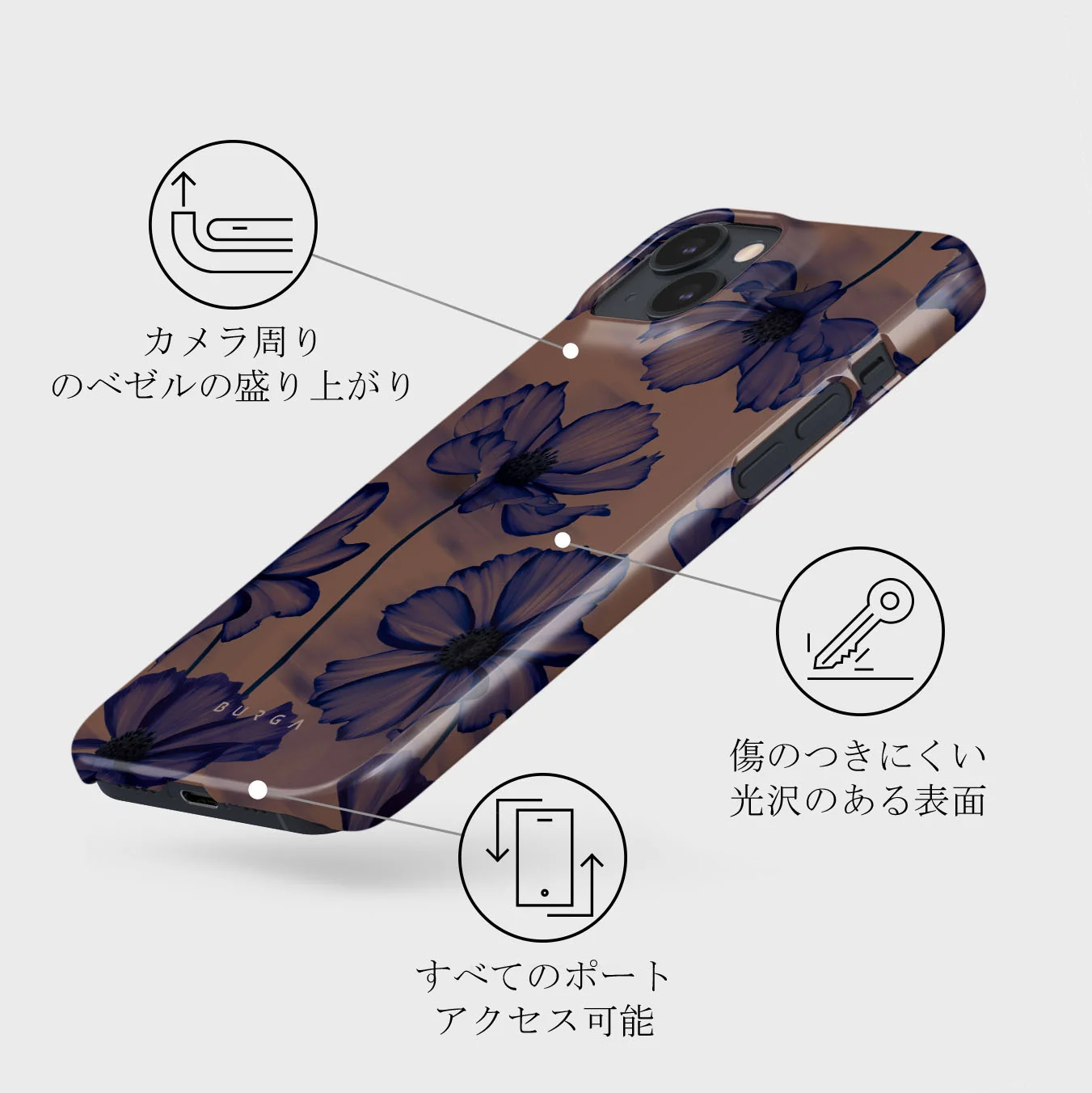 Velvet Night - iPhone 13 Mini ケース