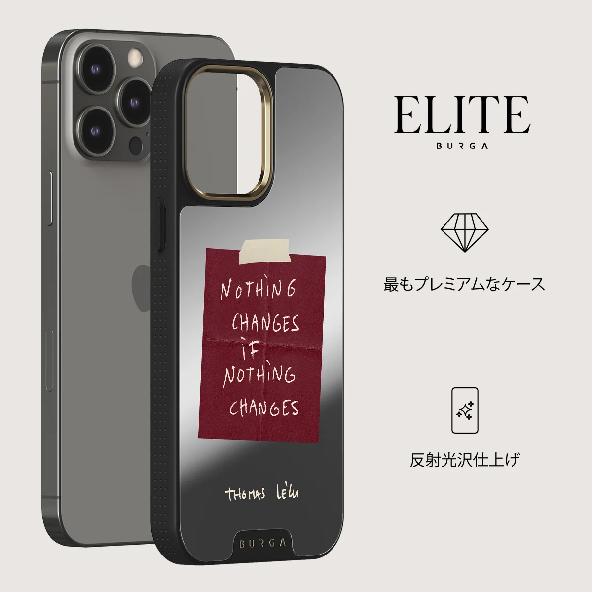 Nothing Changes - iPhone 12 Pro ケース