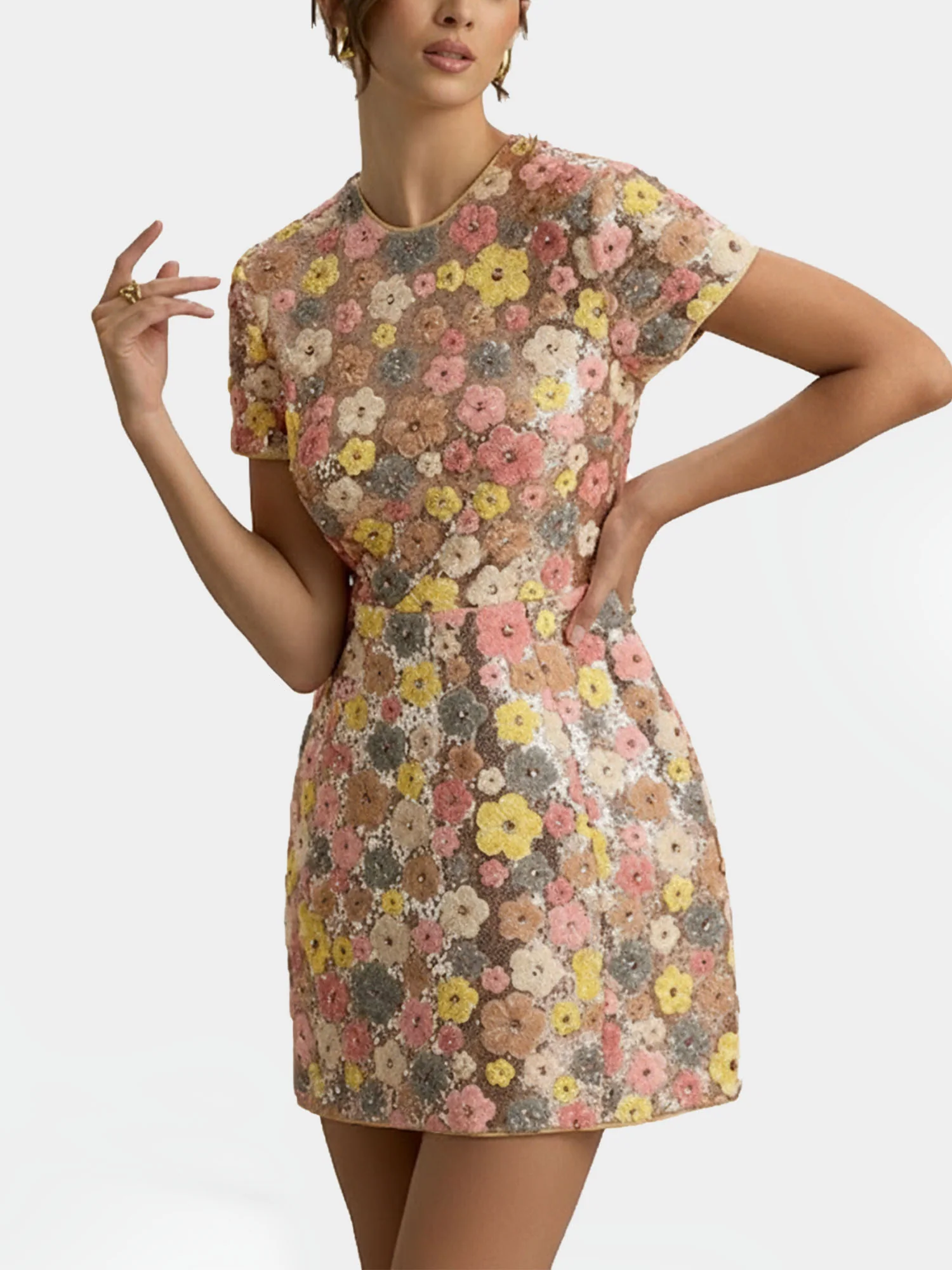 Elegant Mini Dress Evening Glamour