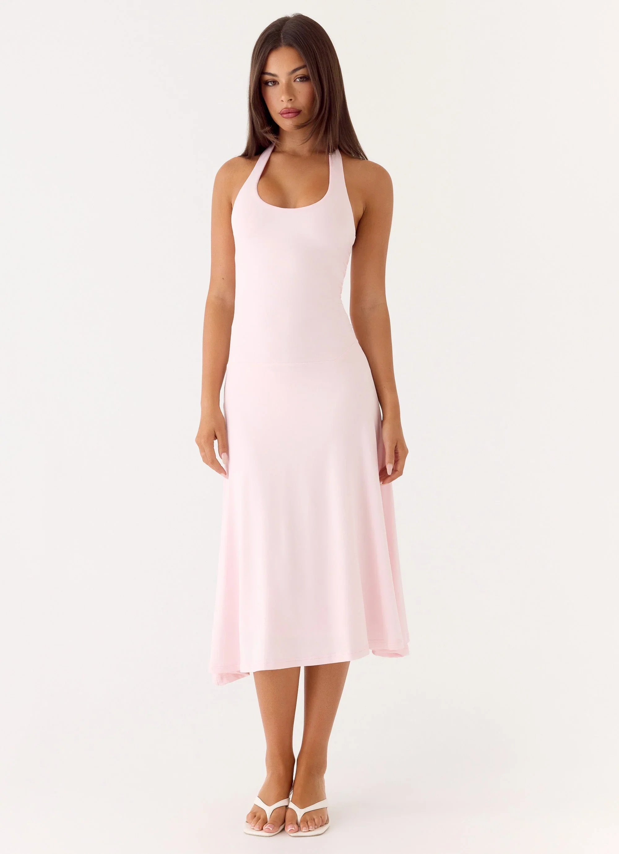 Klyne Midi Dress - Pink