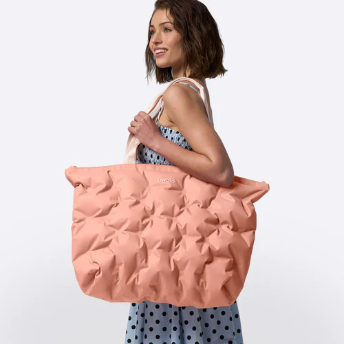 Owala The Cloud Inflatable insulation. Packs flat. 16L capacity Rosewood