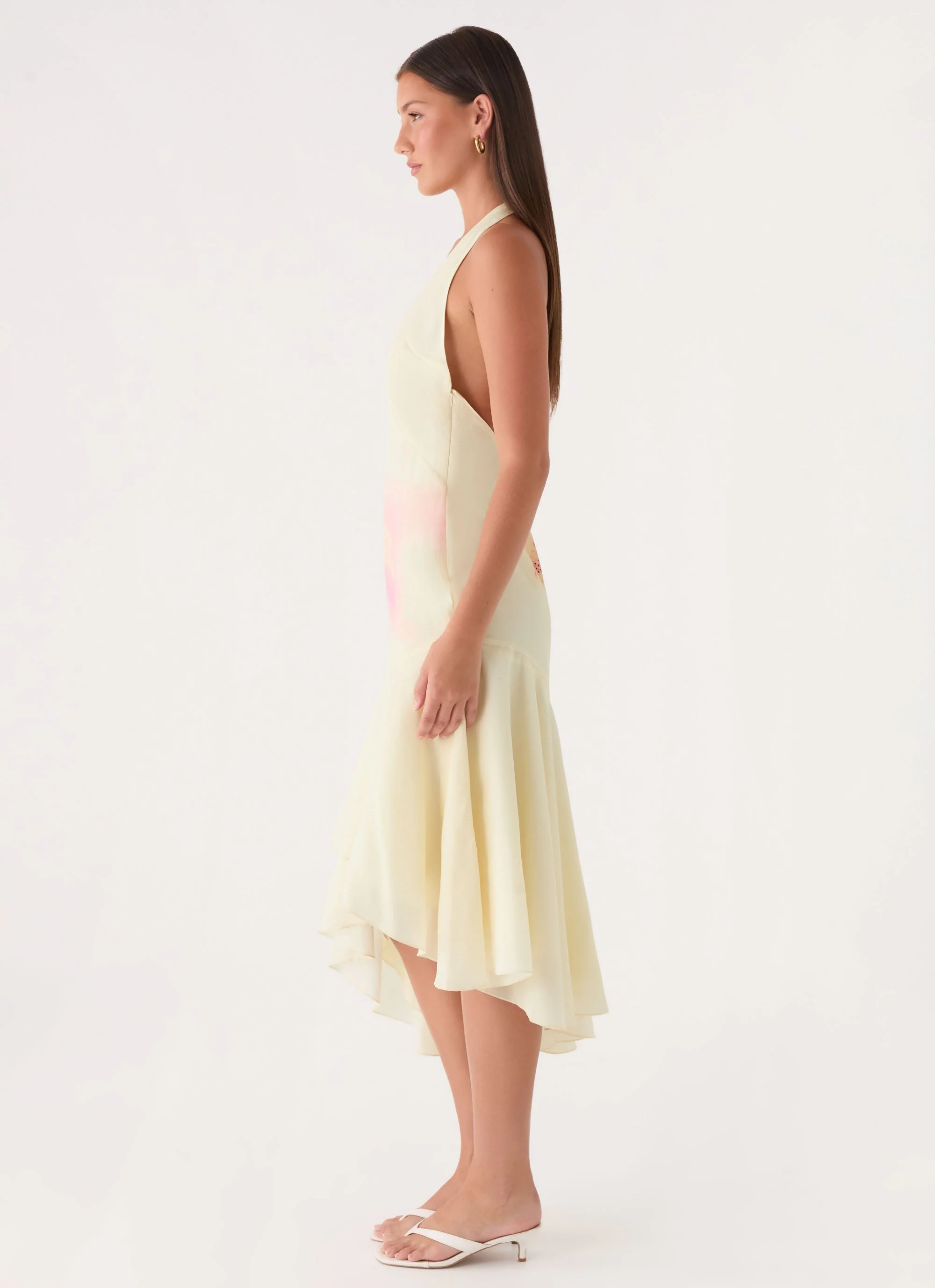 Darline Midi Dress - Soft Lily - luluinthesky