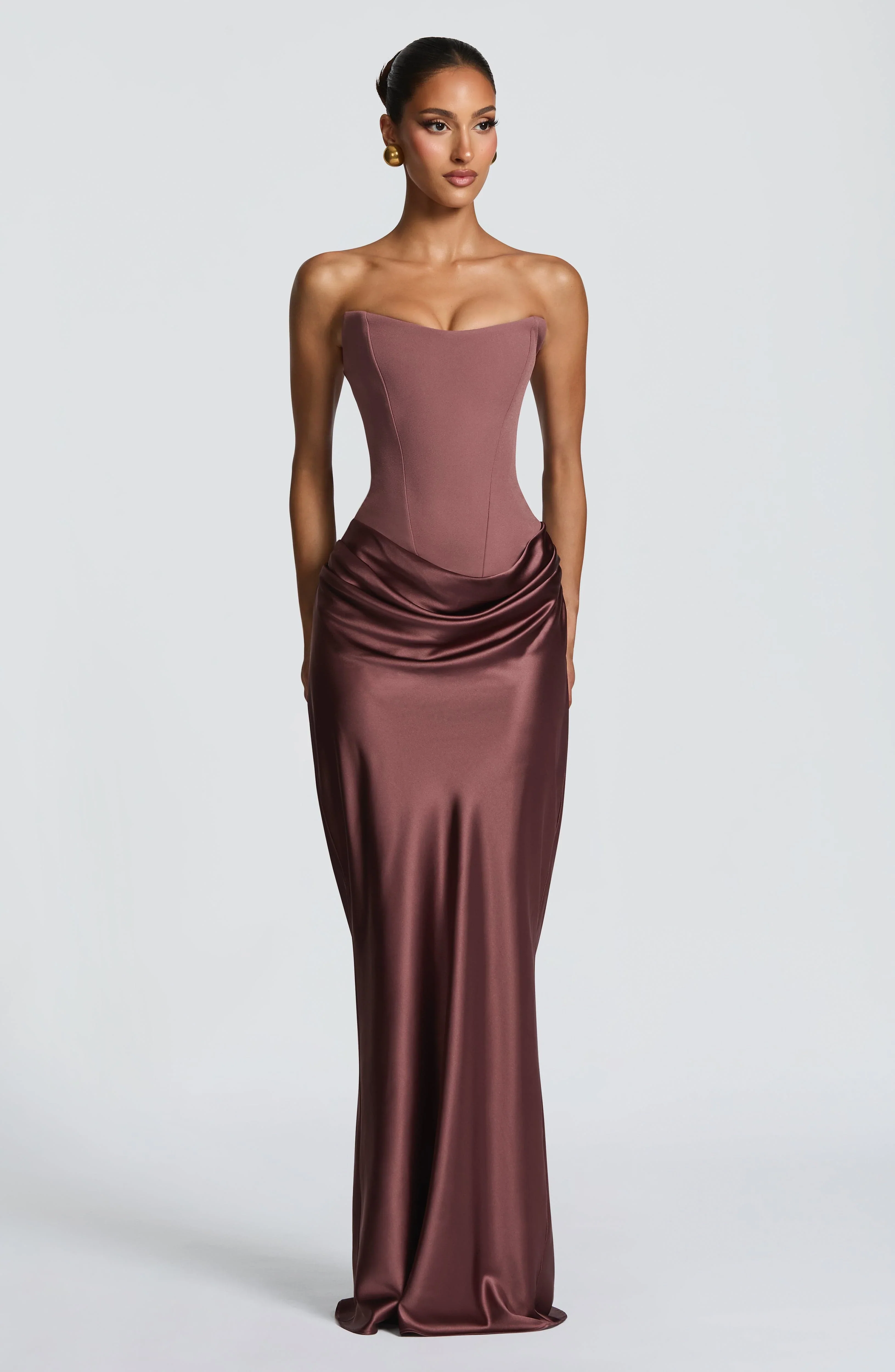 Maggie Maxi Dress - Dusty Rose